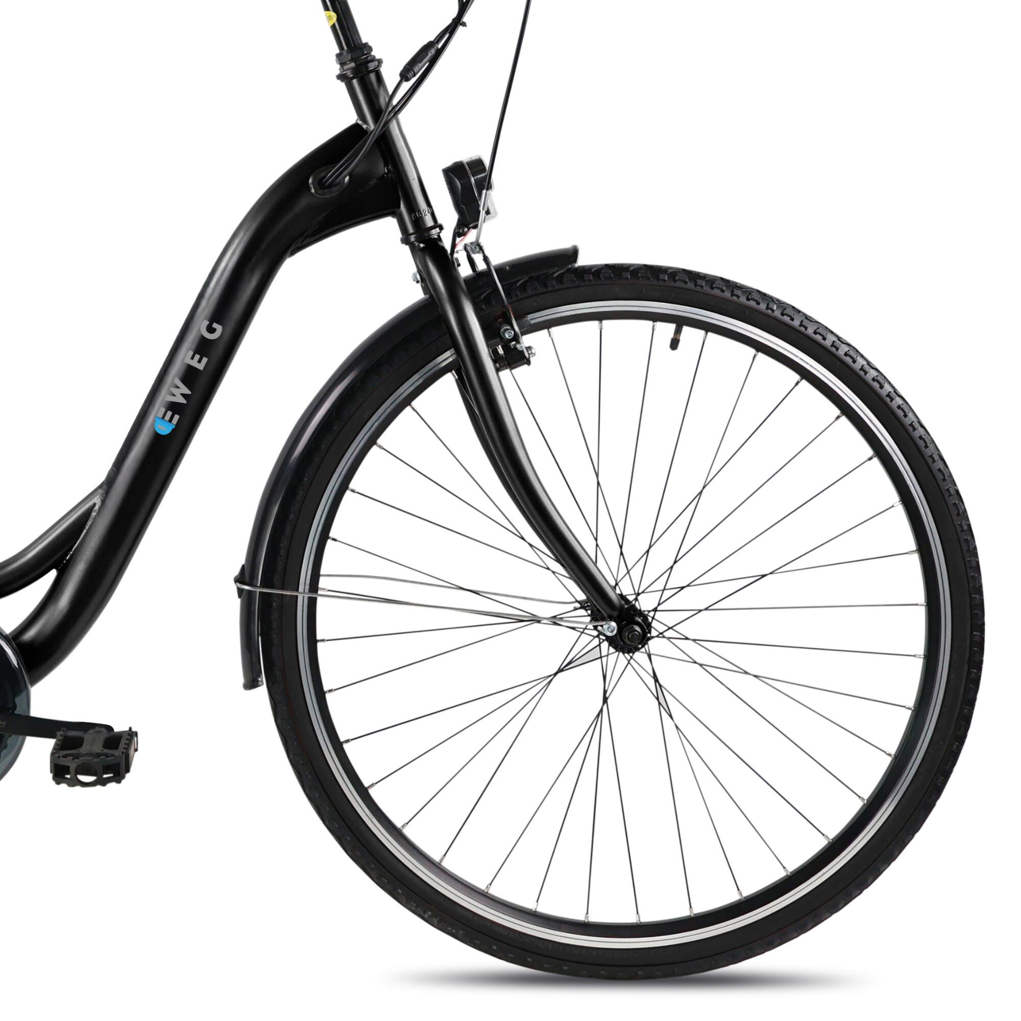 Bicicleta eléctrica urbana Denver E-4000 cuadro bajo 5/5