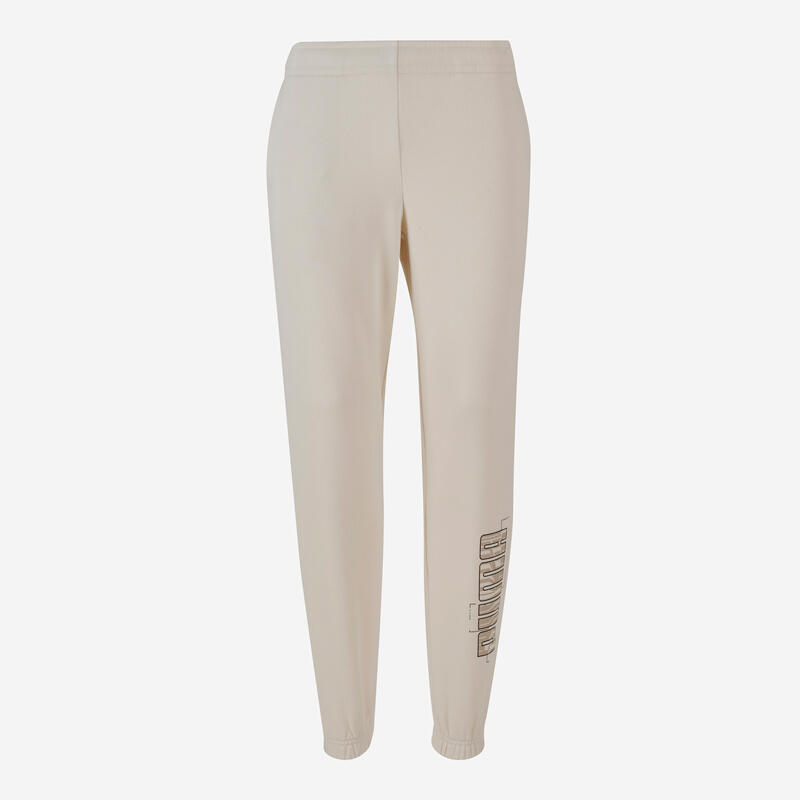 Pantalon Educație fizică Puma Bej Copii