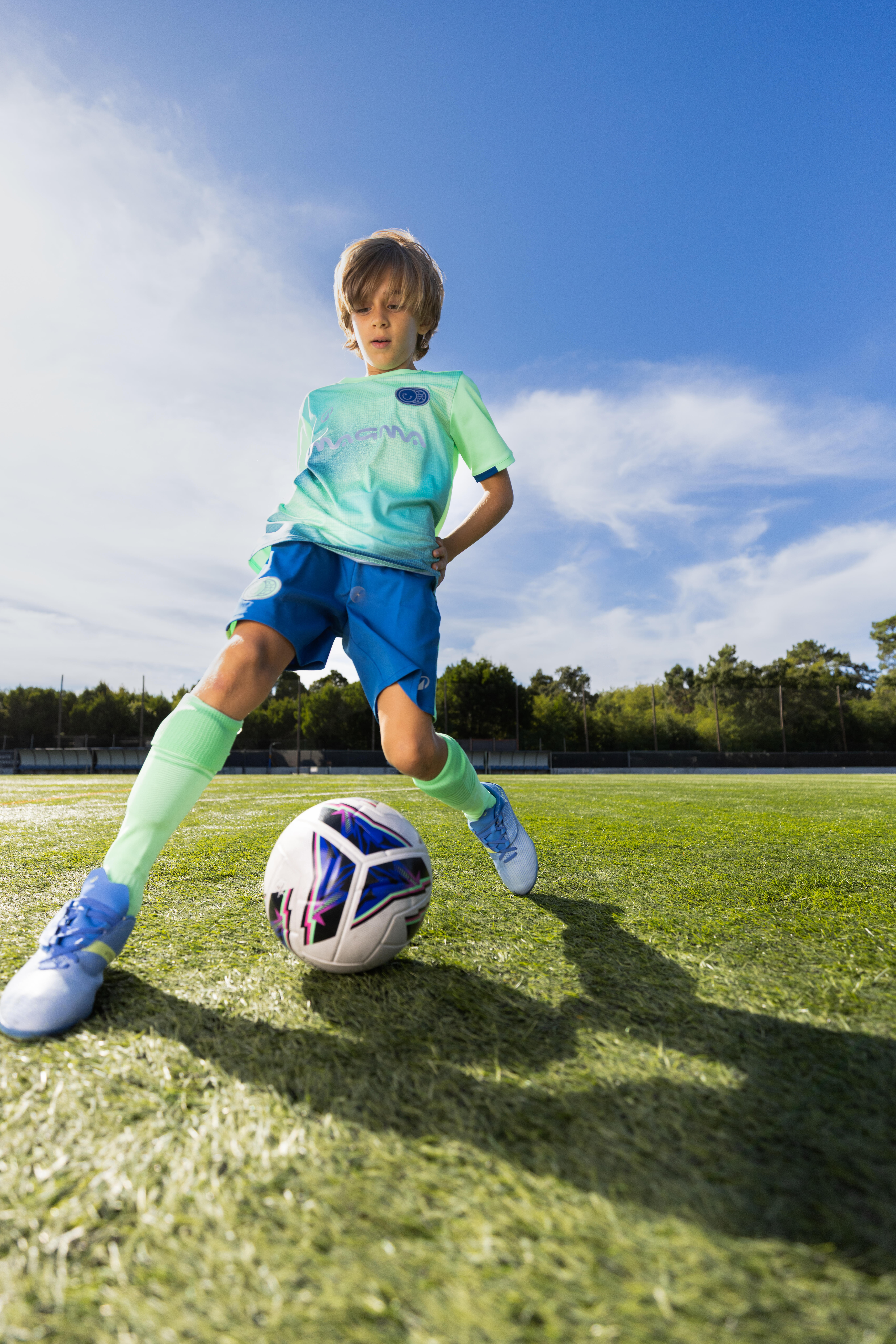Short de soccer enfant, Viralto - KIPSTA