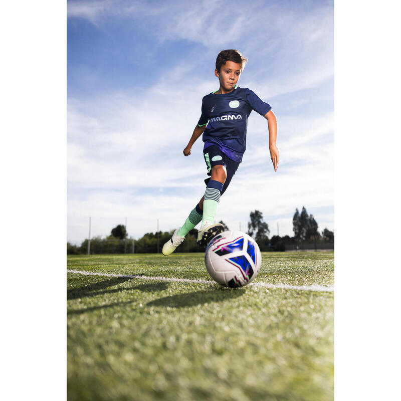 Încălțăminte de fotbal Viralto I FG easy Alb Copii