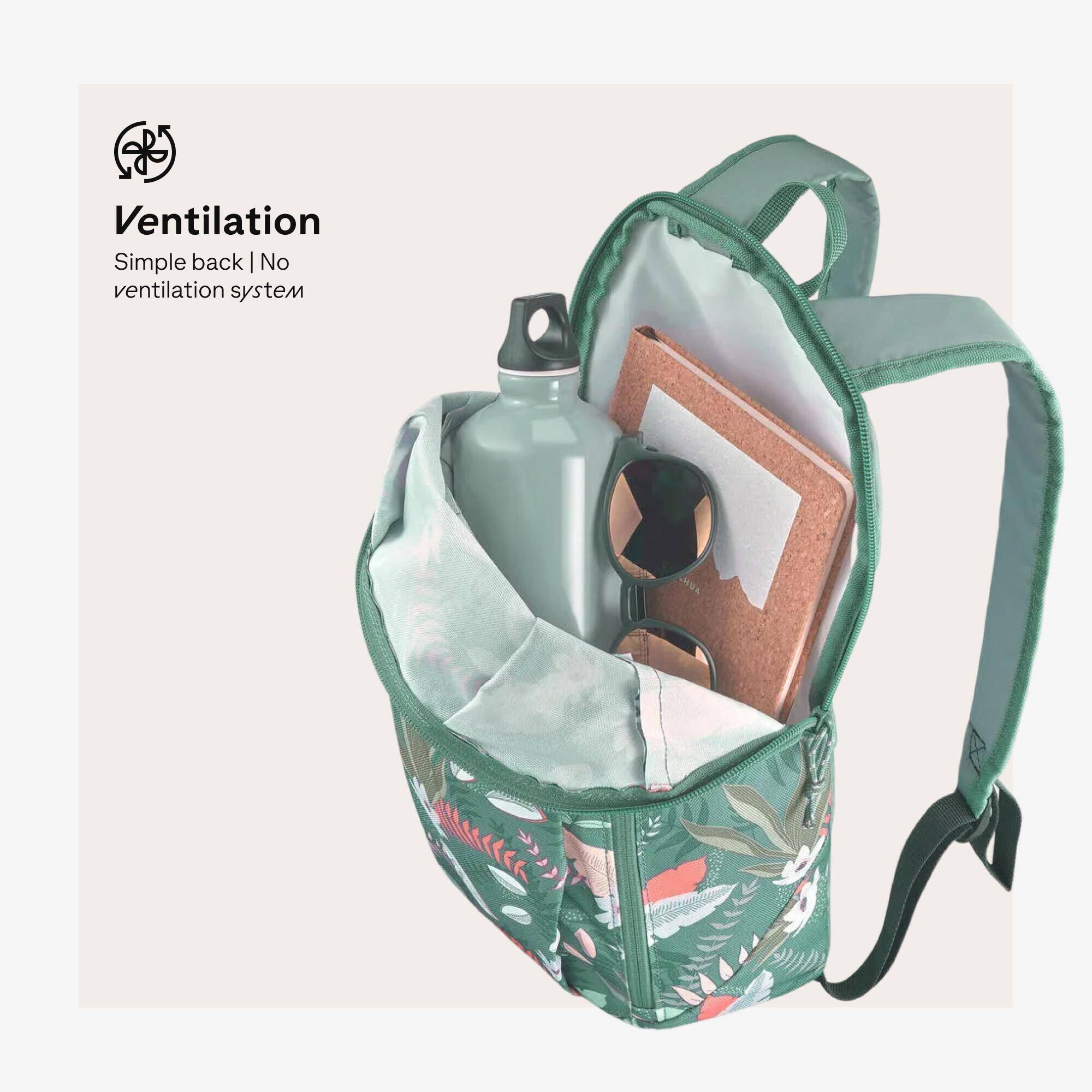 Arpenaz 50 10L hiking backpack - Green -  2