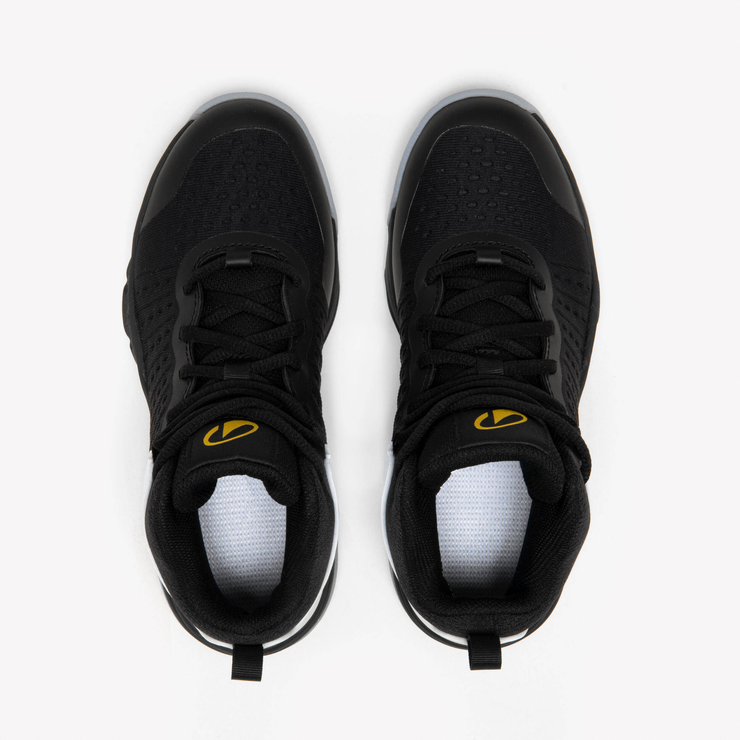 Kids' Intermediate Basketball Shoes SS500H - Black -  5