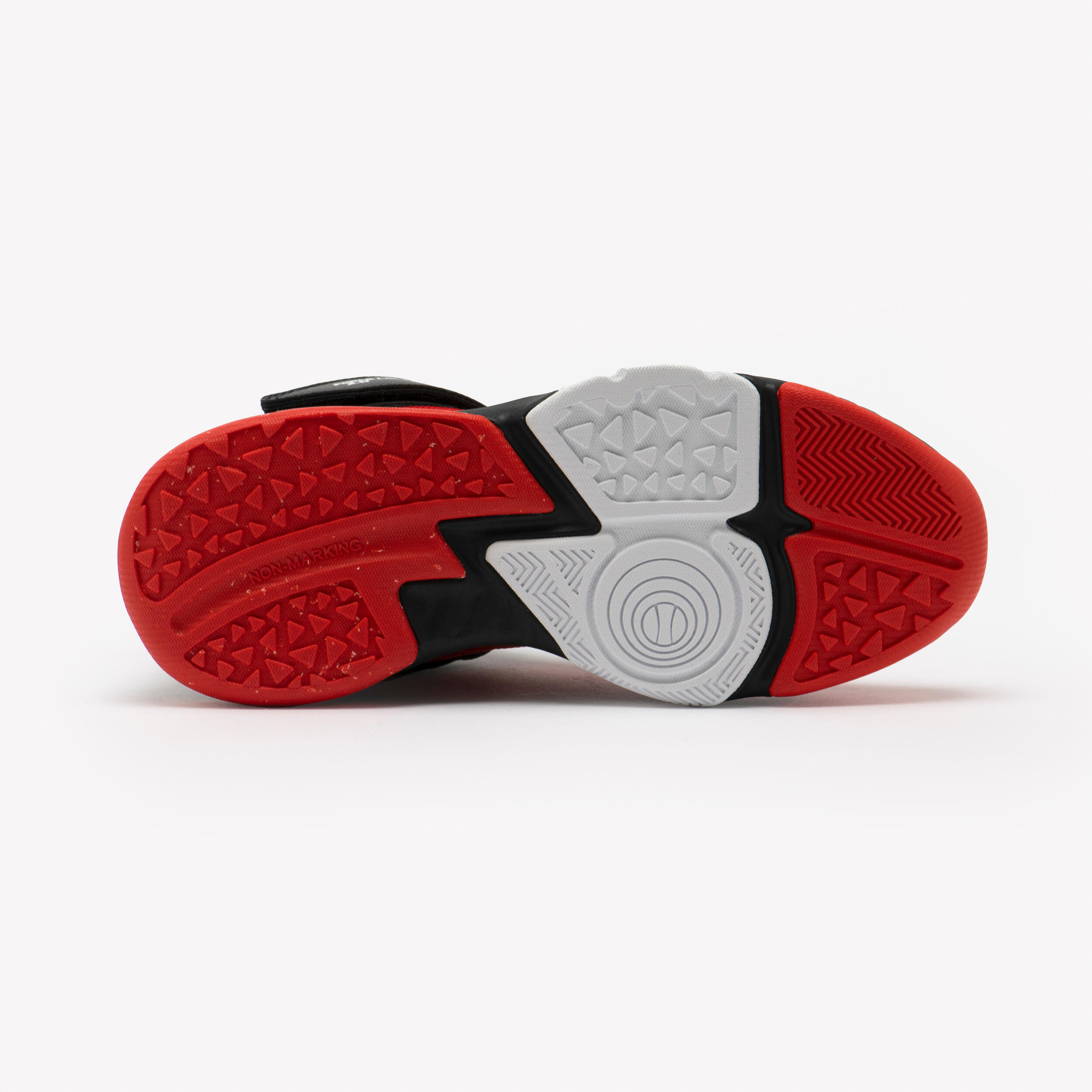 Kinder-Basketballschuh – SS500 High Junior, Rot 4/9