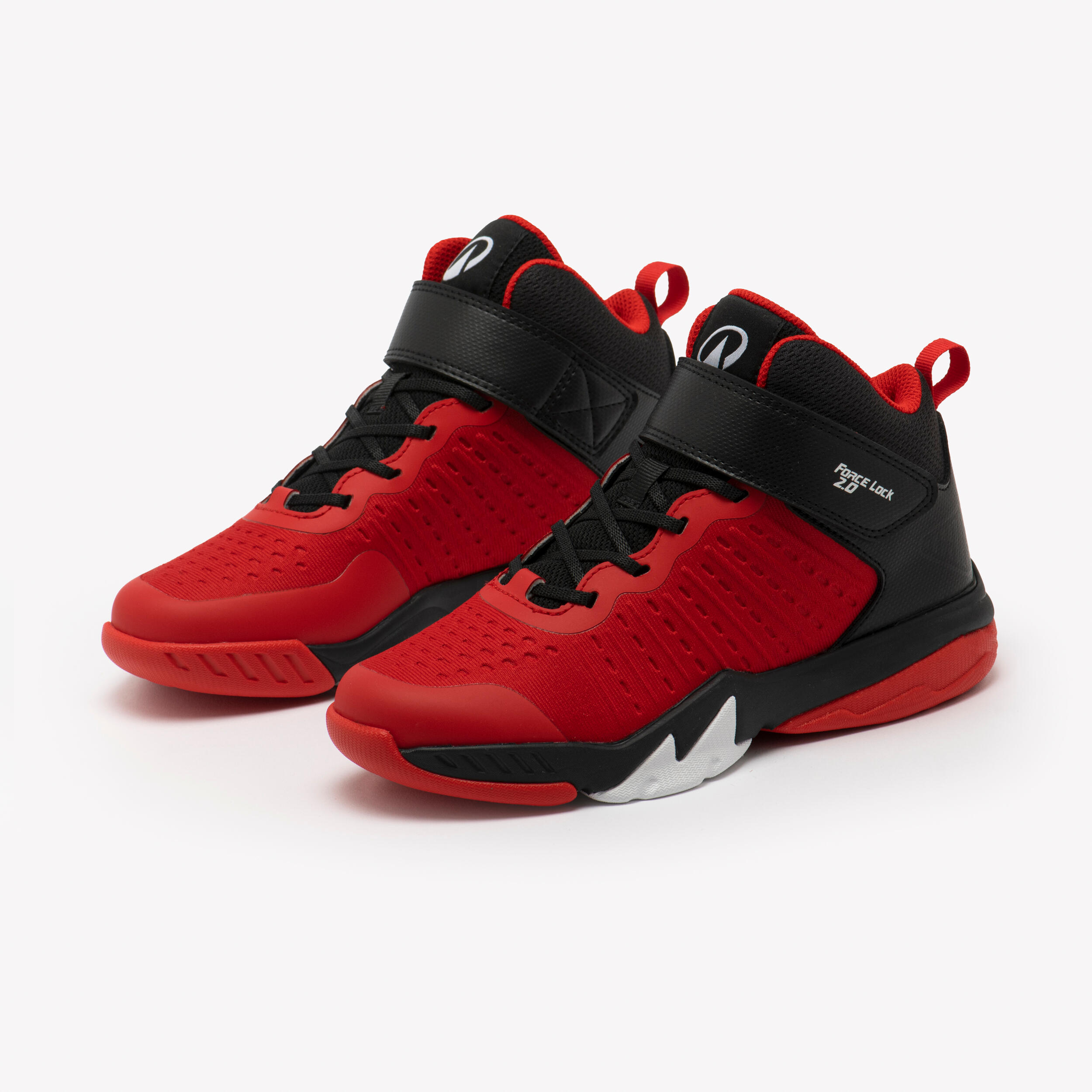 Kinder-Basketballschuh – SS500 High Junior, Rot 2/9