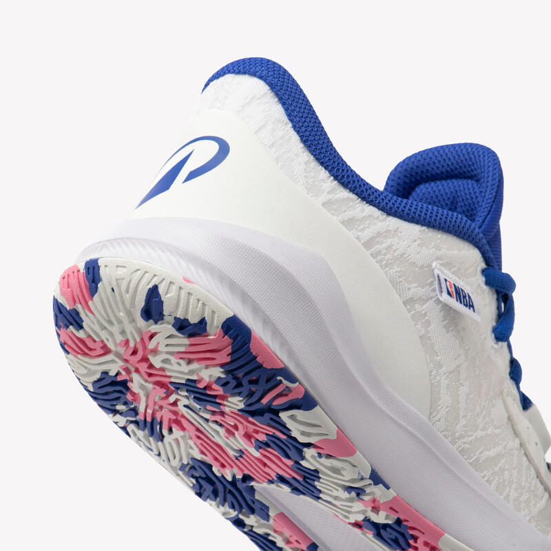 Încălțăminte de baschet NBA Washington wizards FAST 900 LOW Alb Copii