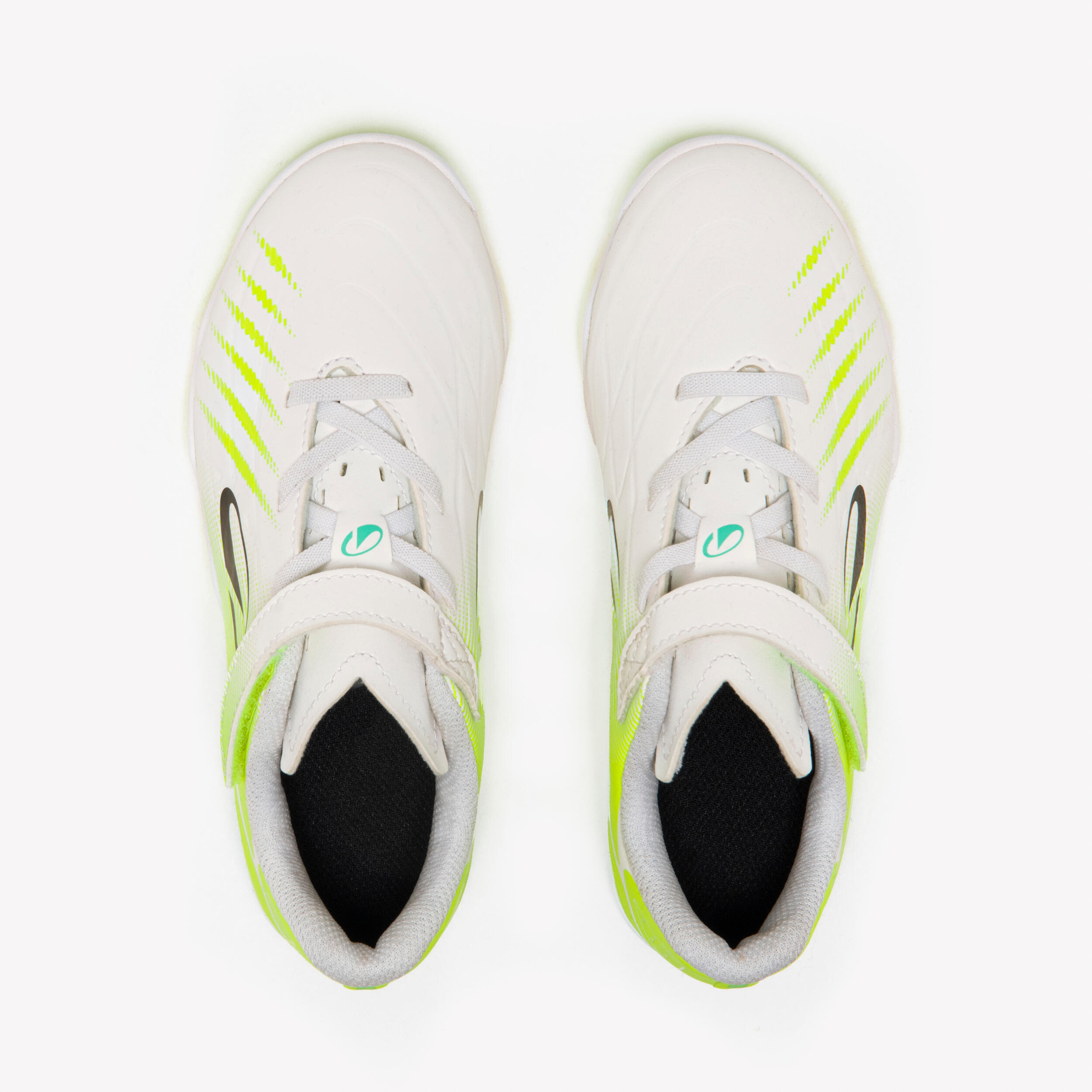 Scarpe futsal SALA CLUB bambini giallo-bianco 6/8