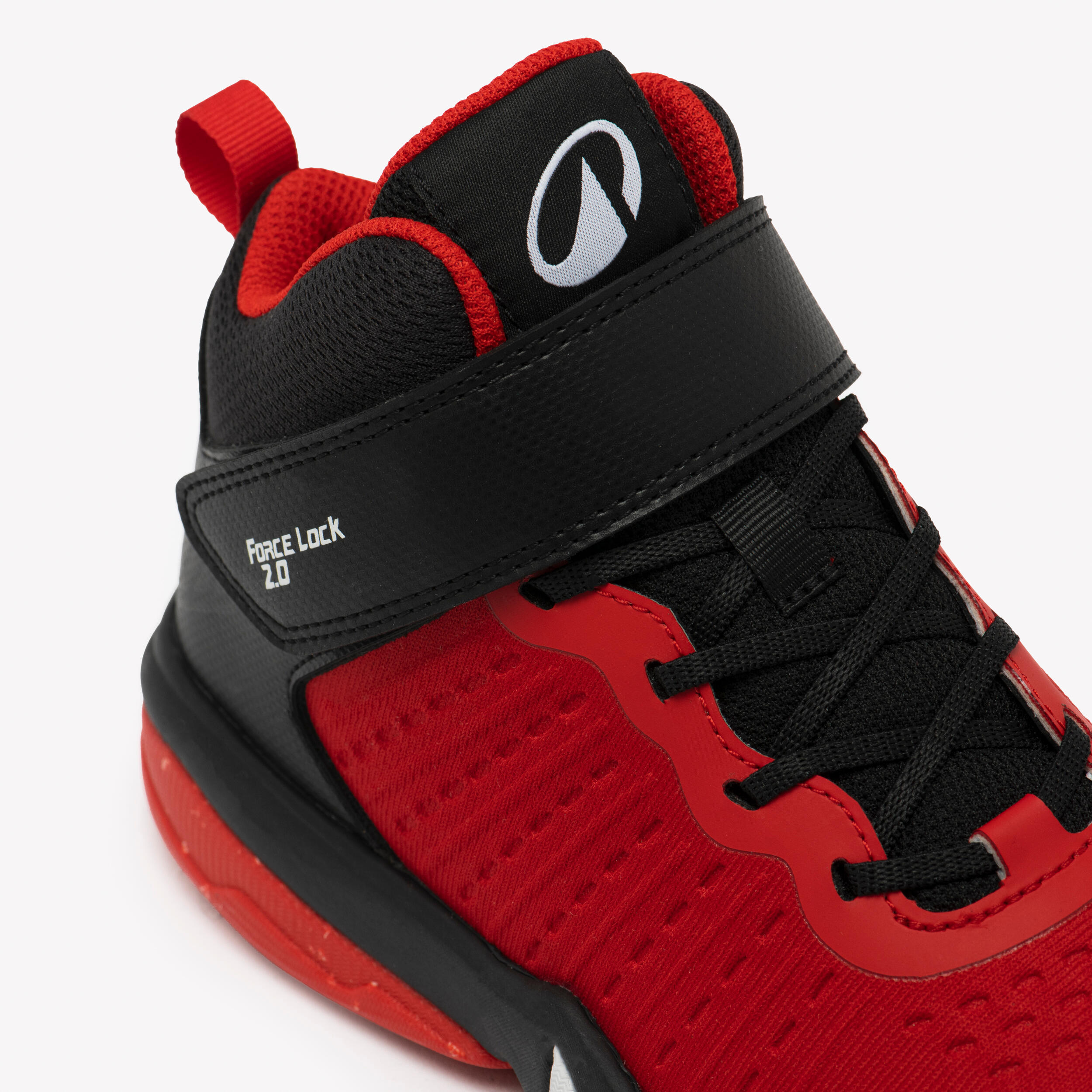 Kinder-Basketballschuh – SS500 High Junior, Rot 6/9