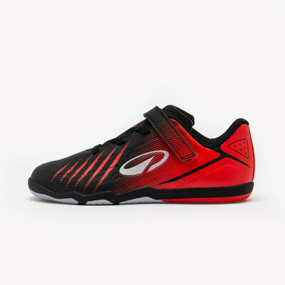 Scarpe bambini futsal SALA CLUB EASY nero-rosso