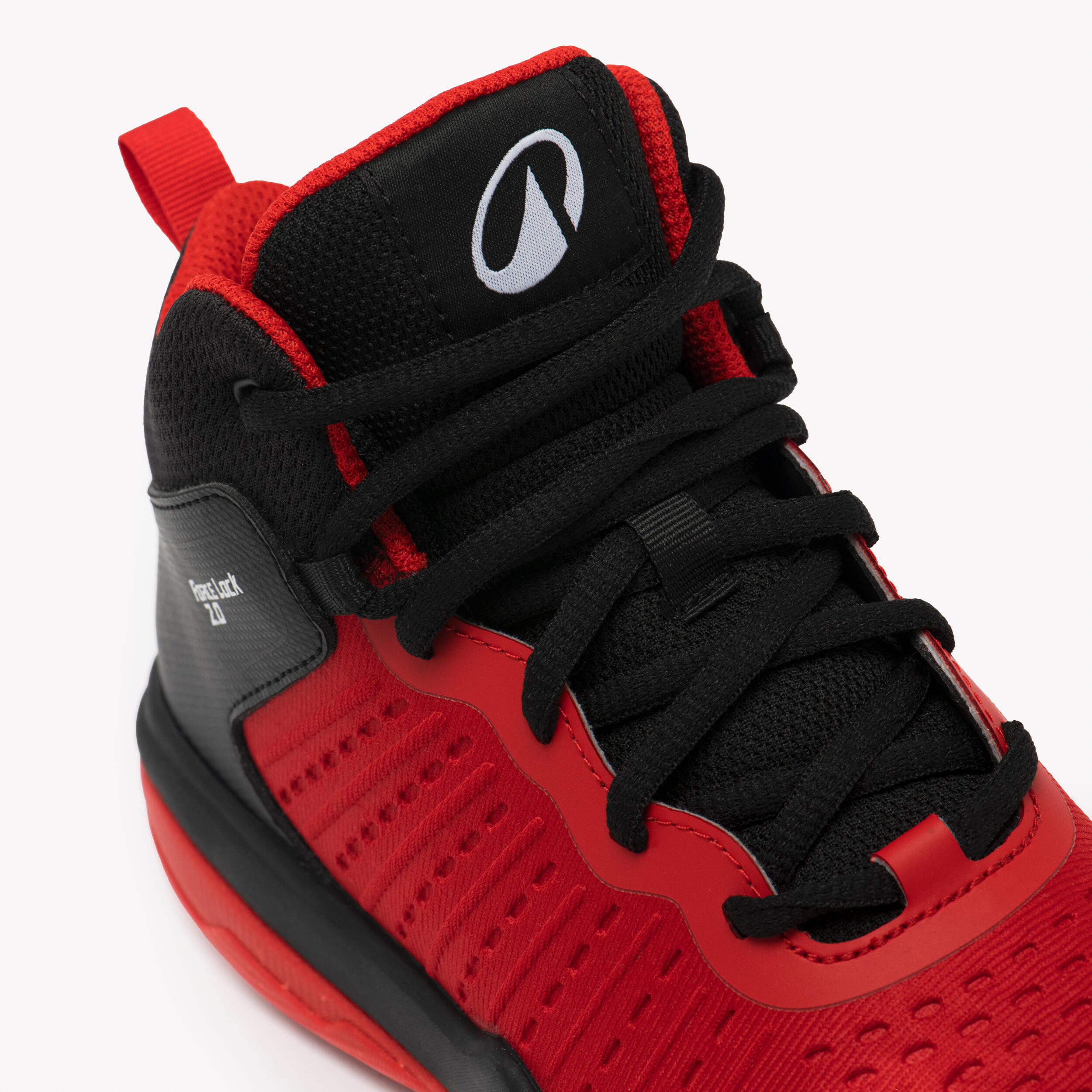 Kinder-Basketballschuhe Fortgeschrittene – SS500H Rot 3/6