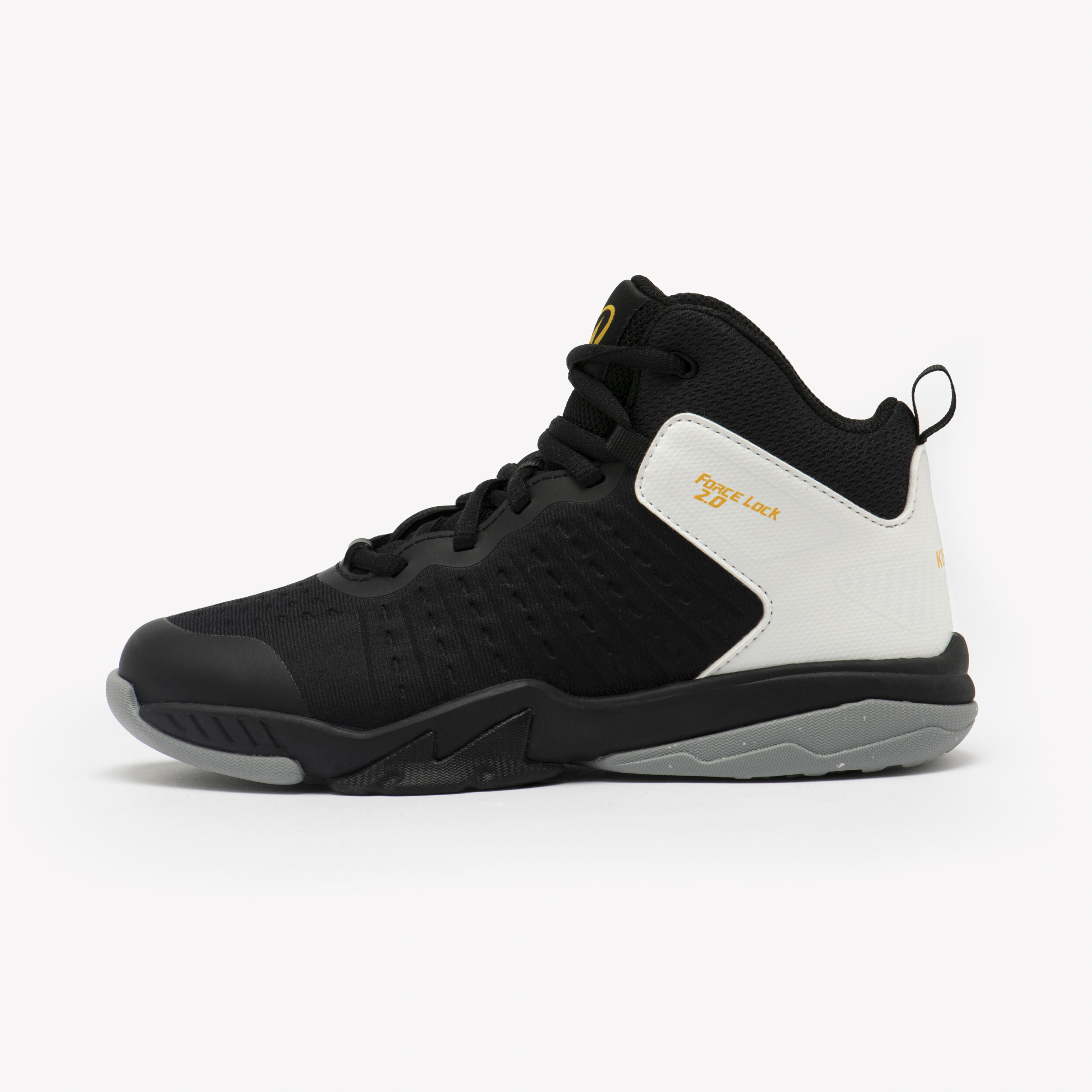 Kids' Intermediate Basketball Shoes SS500H - Black