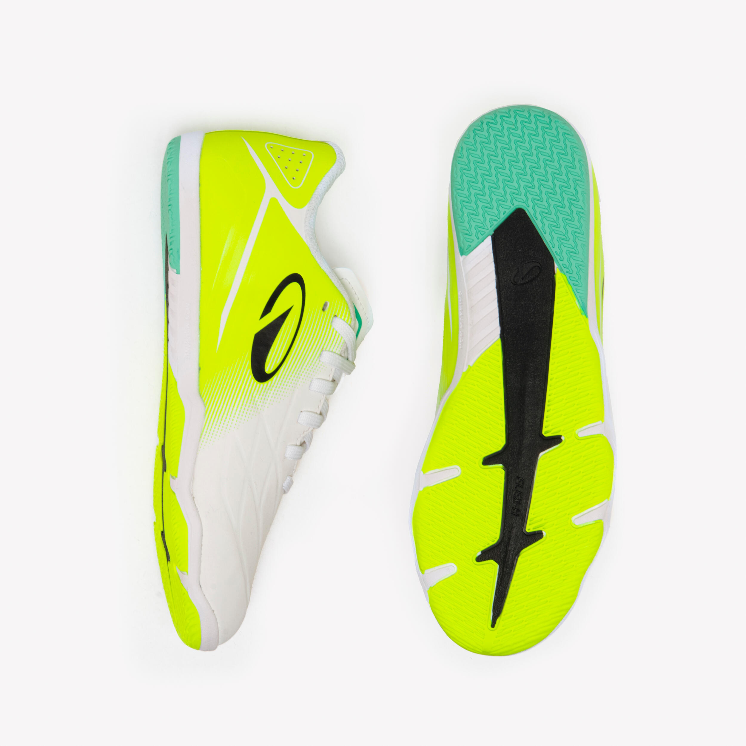 Chaussures de Futsal Sala Club JR Jaune Blanc 6/8