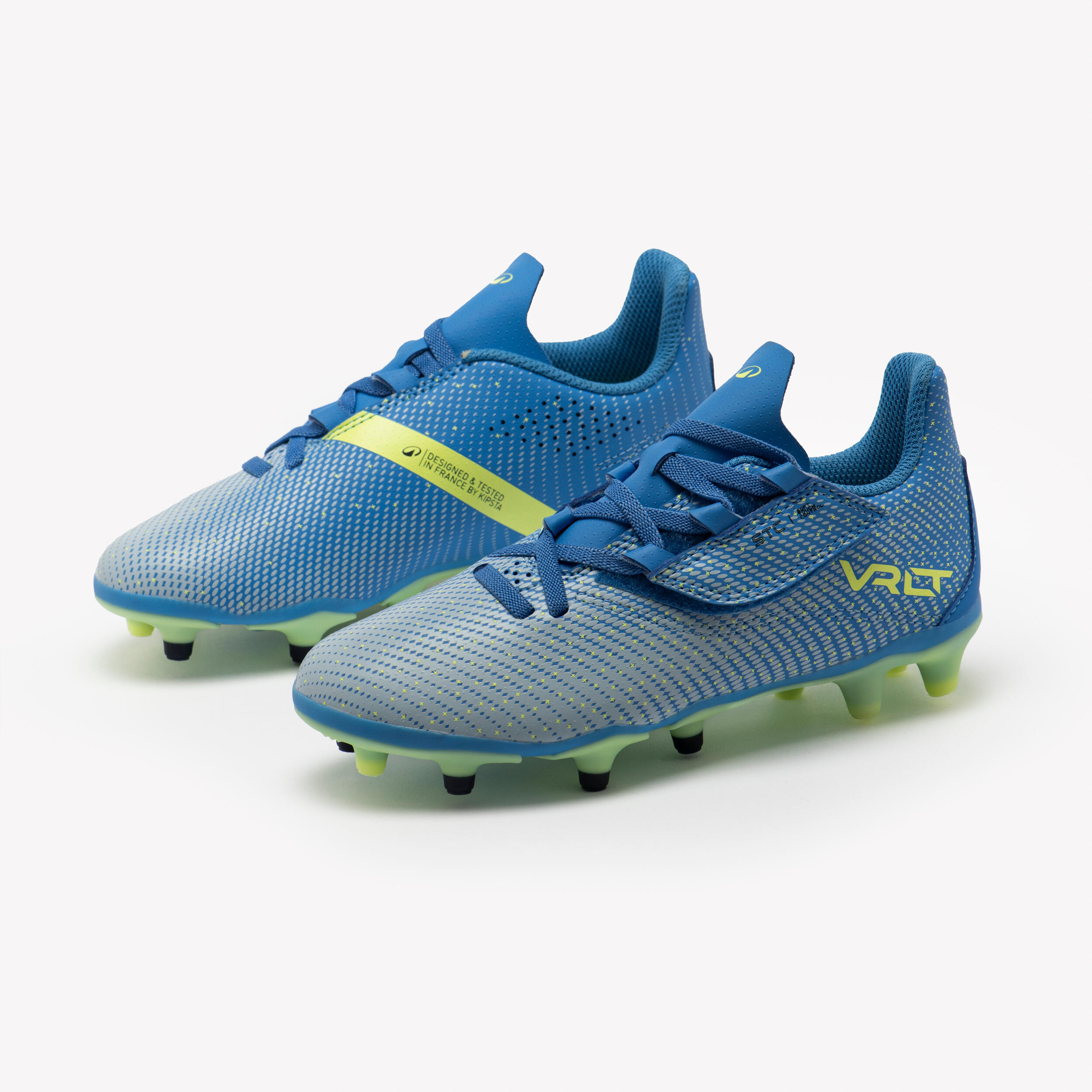 Chaussures de soccer à bande autoagrippante enfant, Viralto I Easy FG 2/10