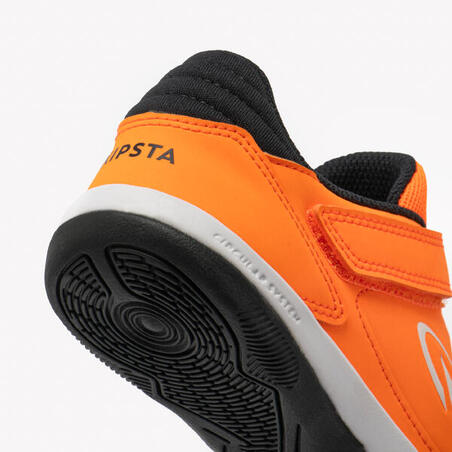 Бутси дитячі Eskudo Club для футзалу помаранчеві/сірі