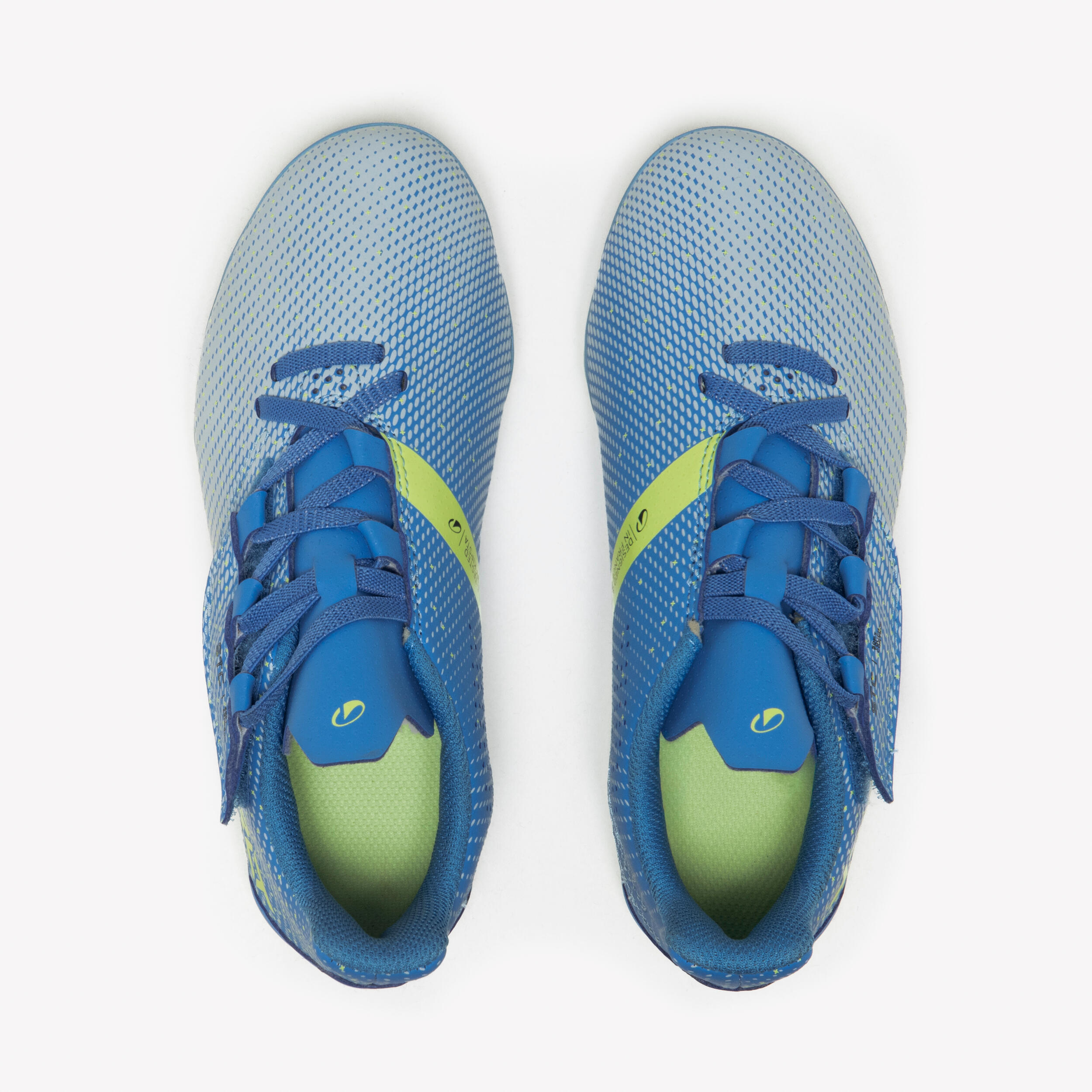 Chaussures de soccer à bande autoagrippante enfant, Viralto I Easy FG 7/10