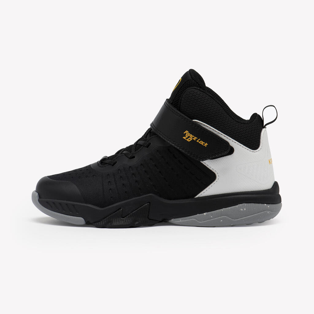 Παιδικά Παπούτσια Μπάσκετ SS500 High Junior - Μαύρα