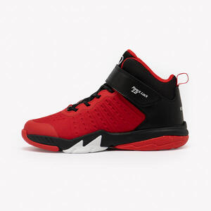 Zapatillas de baloncesto niño - SS500 High júnior rojo