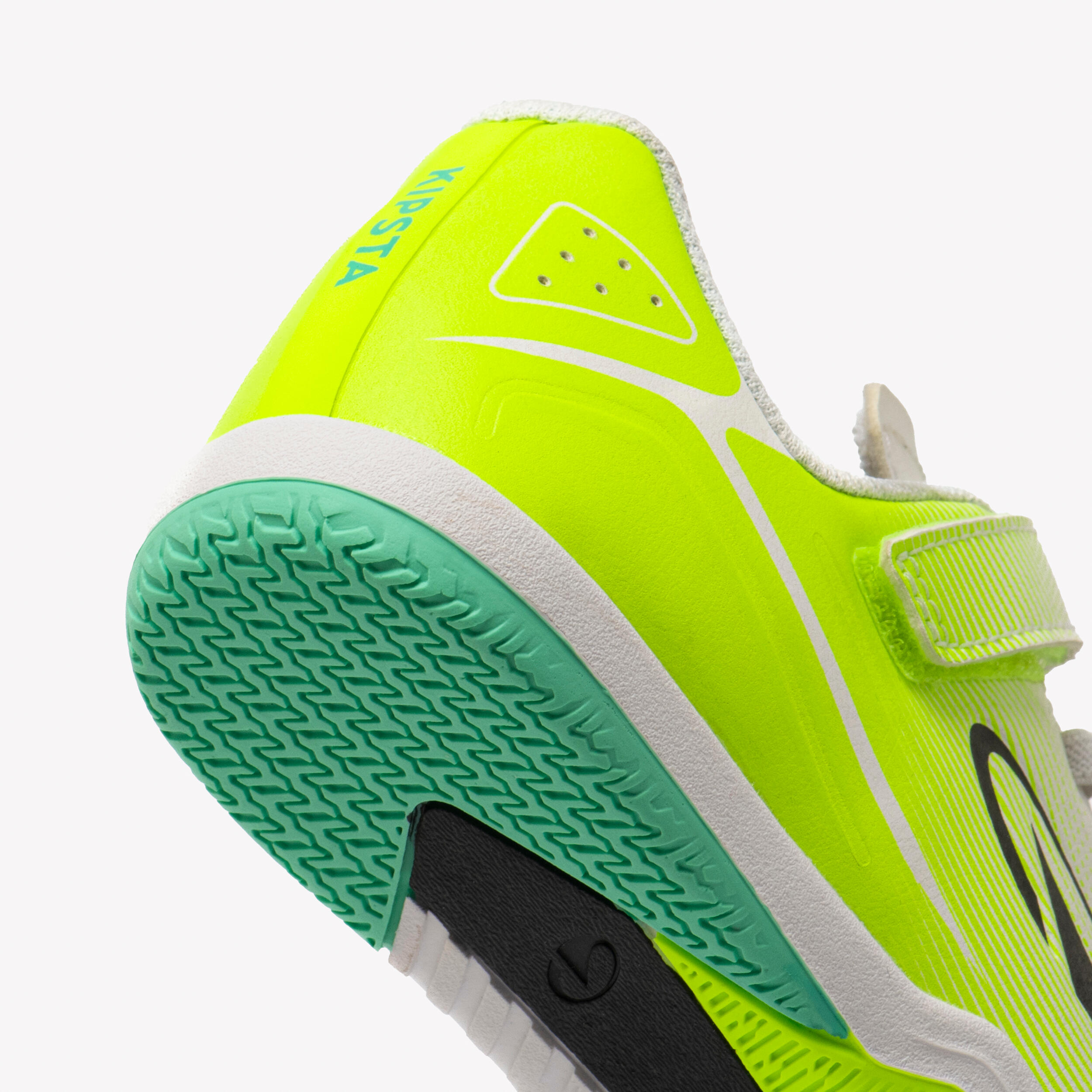 Scarpe futsal SALA CLUB bambini giallo-bianco 3/8