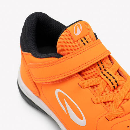 Бутси дитячі Eskudo Club для футзалу помаранчеві/сірі