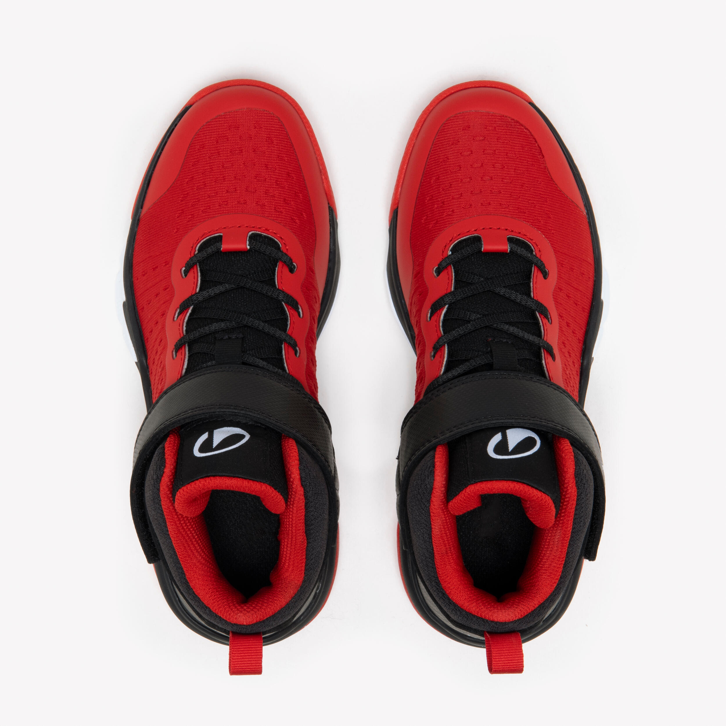 Kinder-Basketballschuh – SS500 High Junior, Rot 7/9