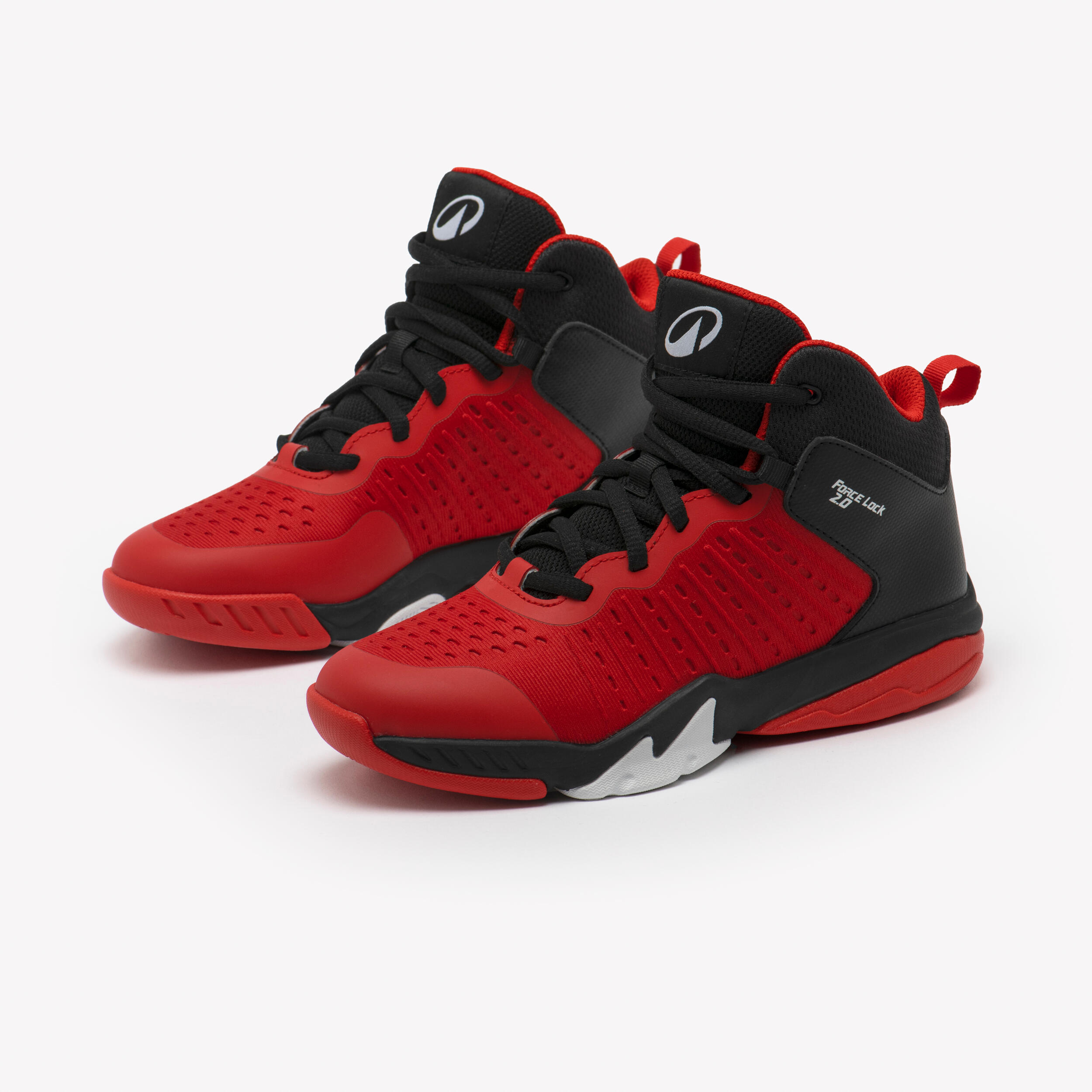 Chaussures de basketball enfant – SS 500 rouge - TARMAK