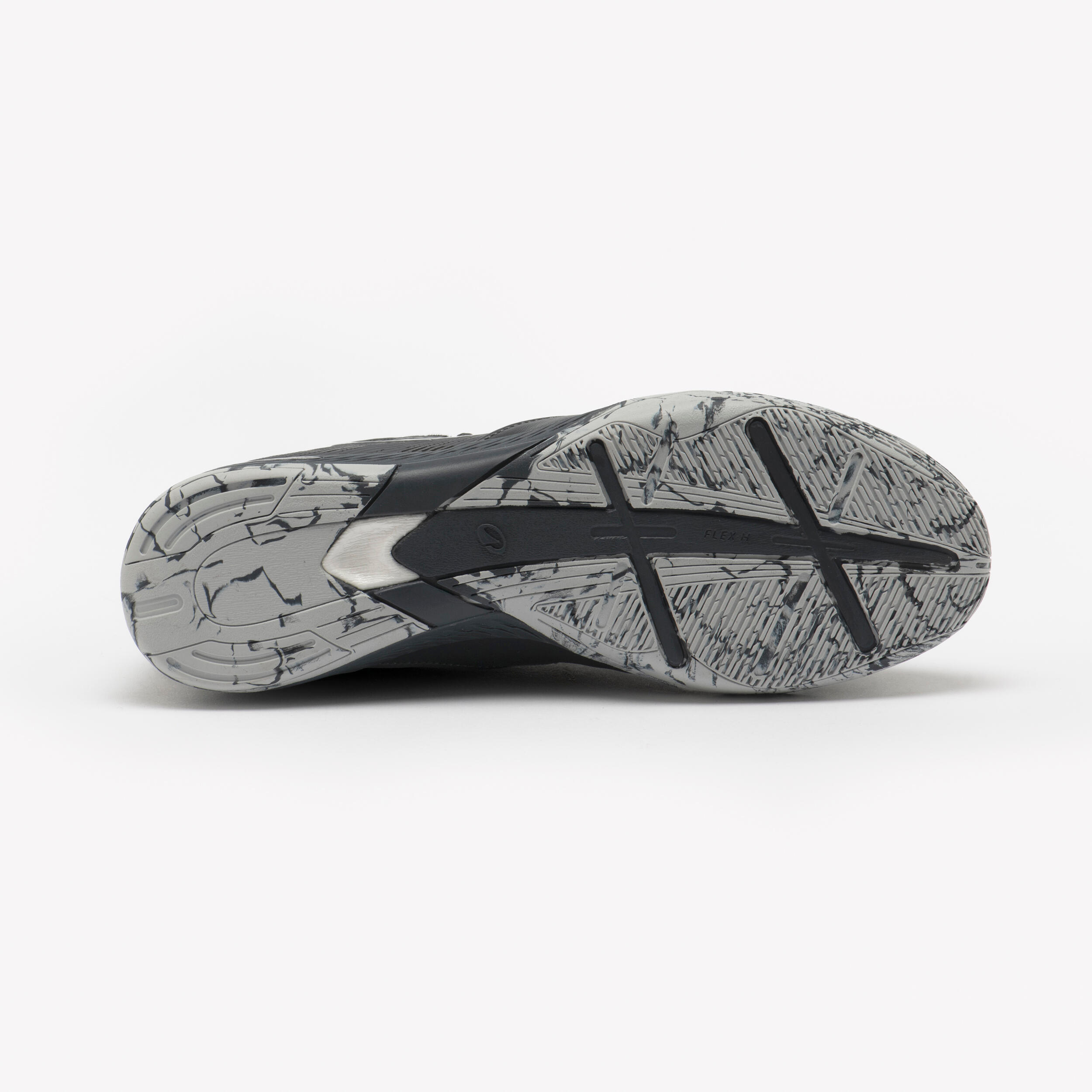 Adult Futsal Shoes Ginka Pro V2 - Grey/Black