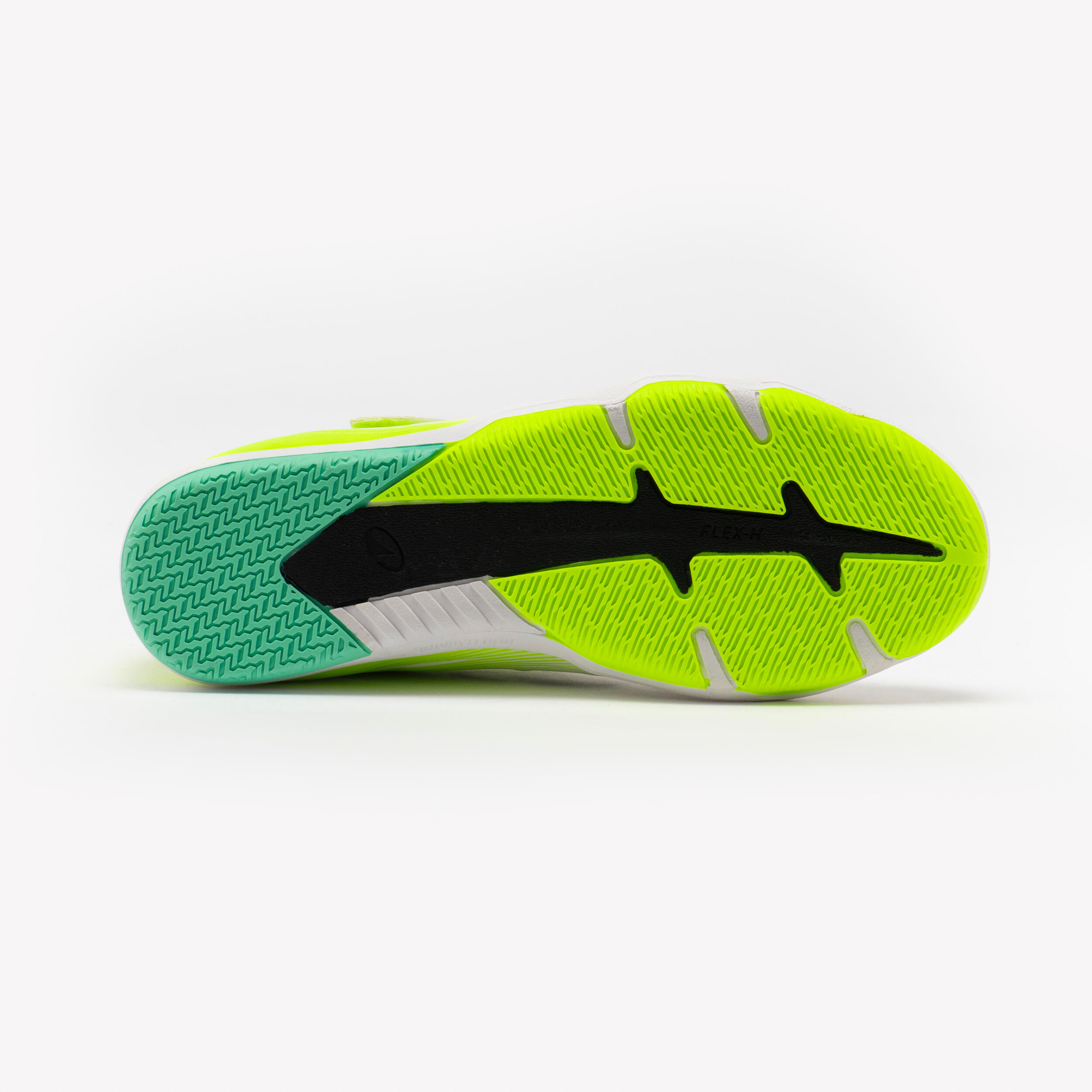 Scarpe futsal SALA CLUB bambini giallo-bianco 4/8