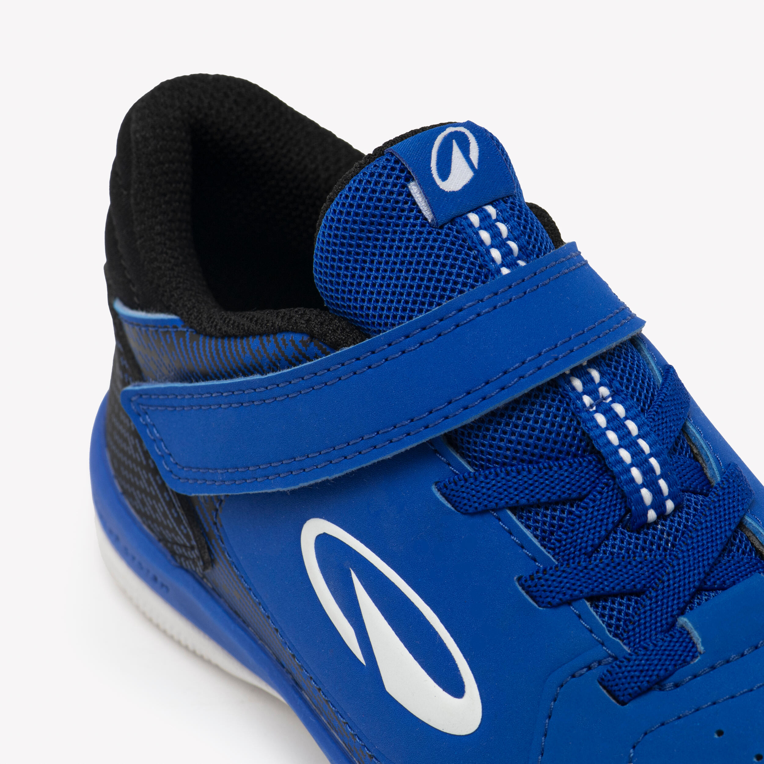 Sapatilhas de Futsal Sem Atacadores Criança Eskudo Club Sala Easy Azul/Preto 6/8