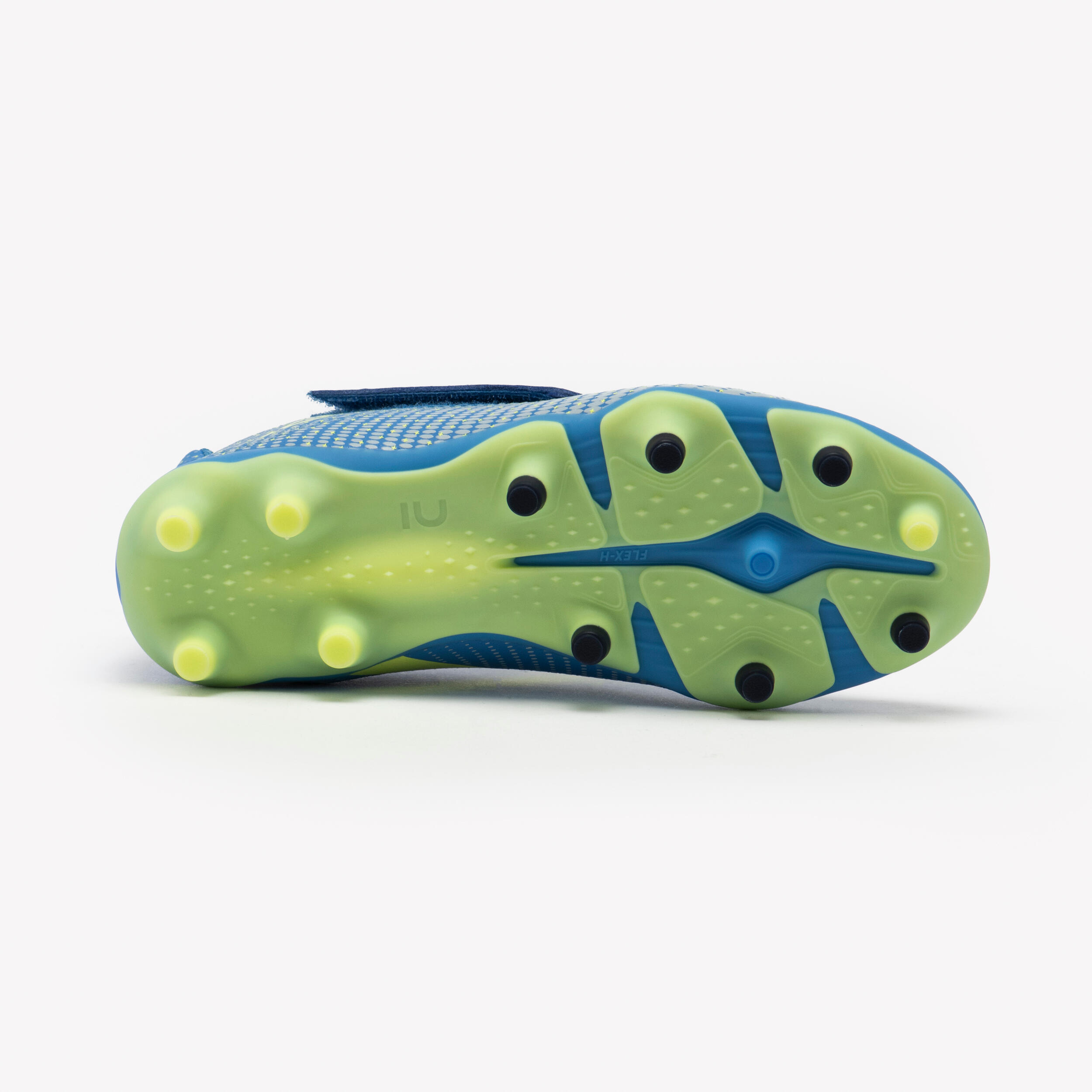 Chaussures de soccer à bande autoagrippante enfant, Viralto I Easy FG 4/10