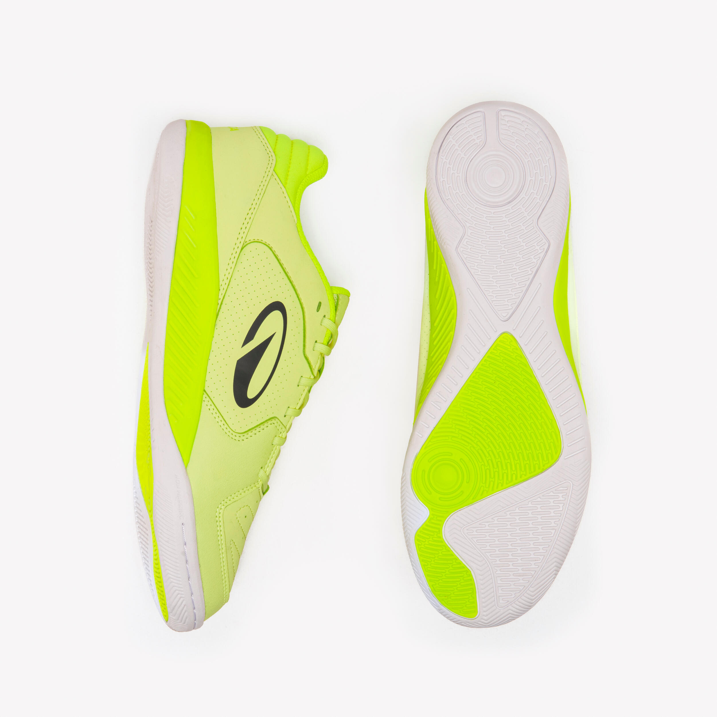 Sapatilhas de Futsal Adulto, Eskudo Club Sala Amarelo e Amarelo Fluo 6/8