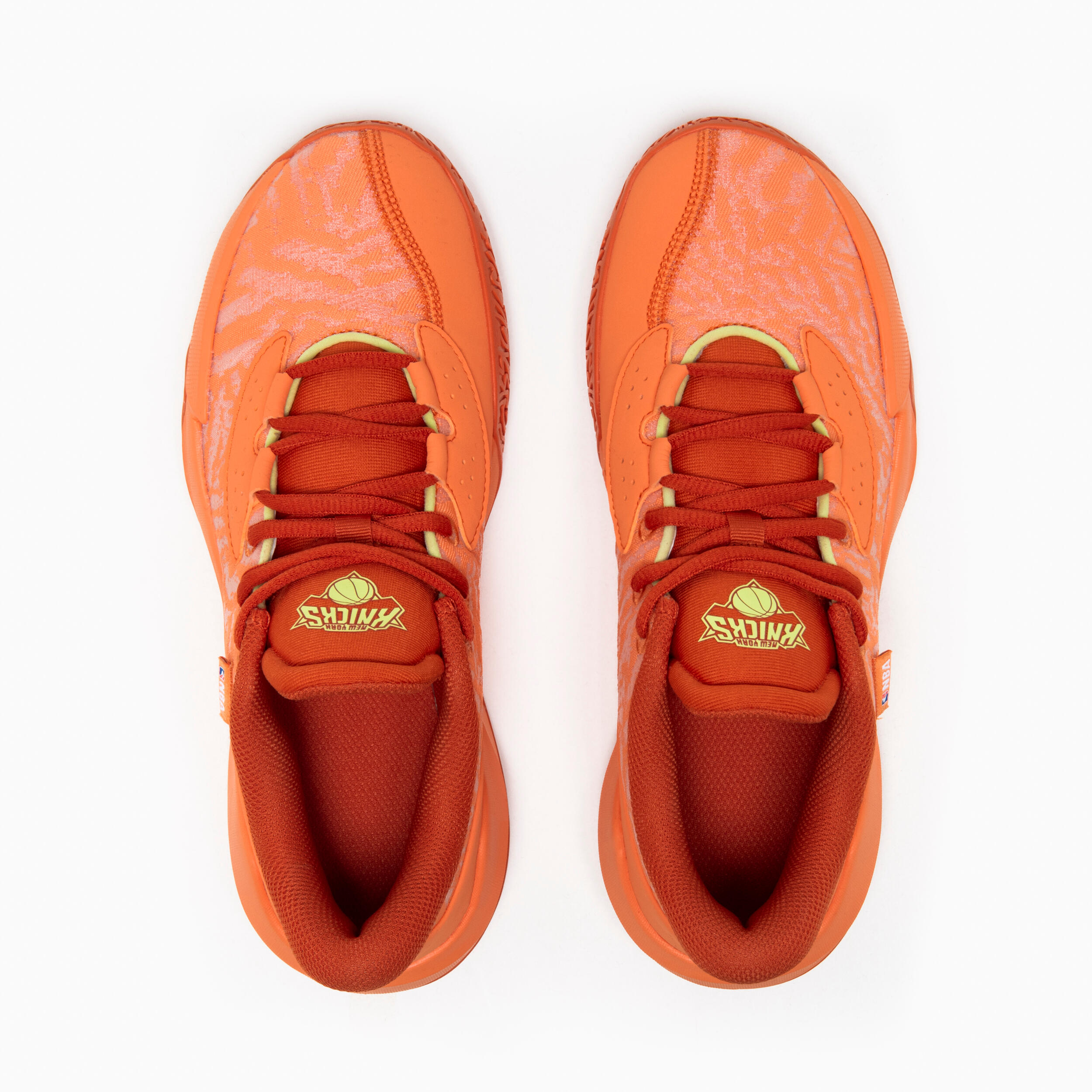 Basketbalschoenen Fast 900 Low kinderen oranje 7/11