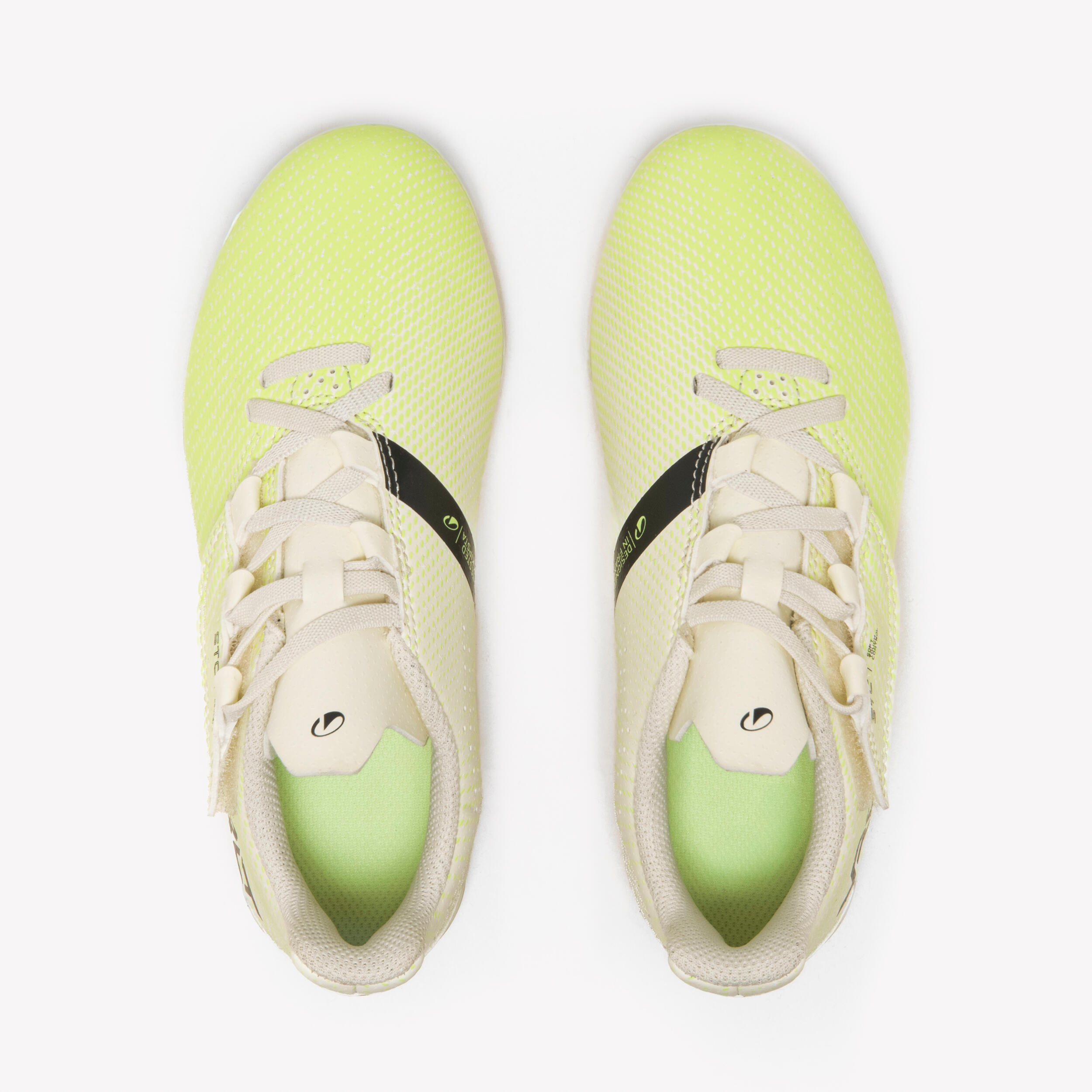 Chaussures de soccer à bande autoagrippante enfant, Viralto I Easy FG 7/9