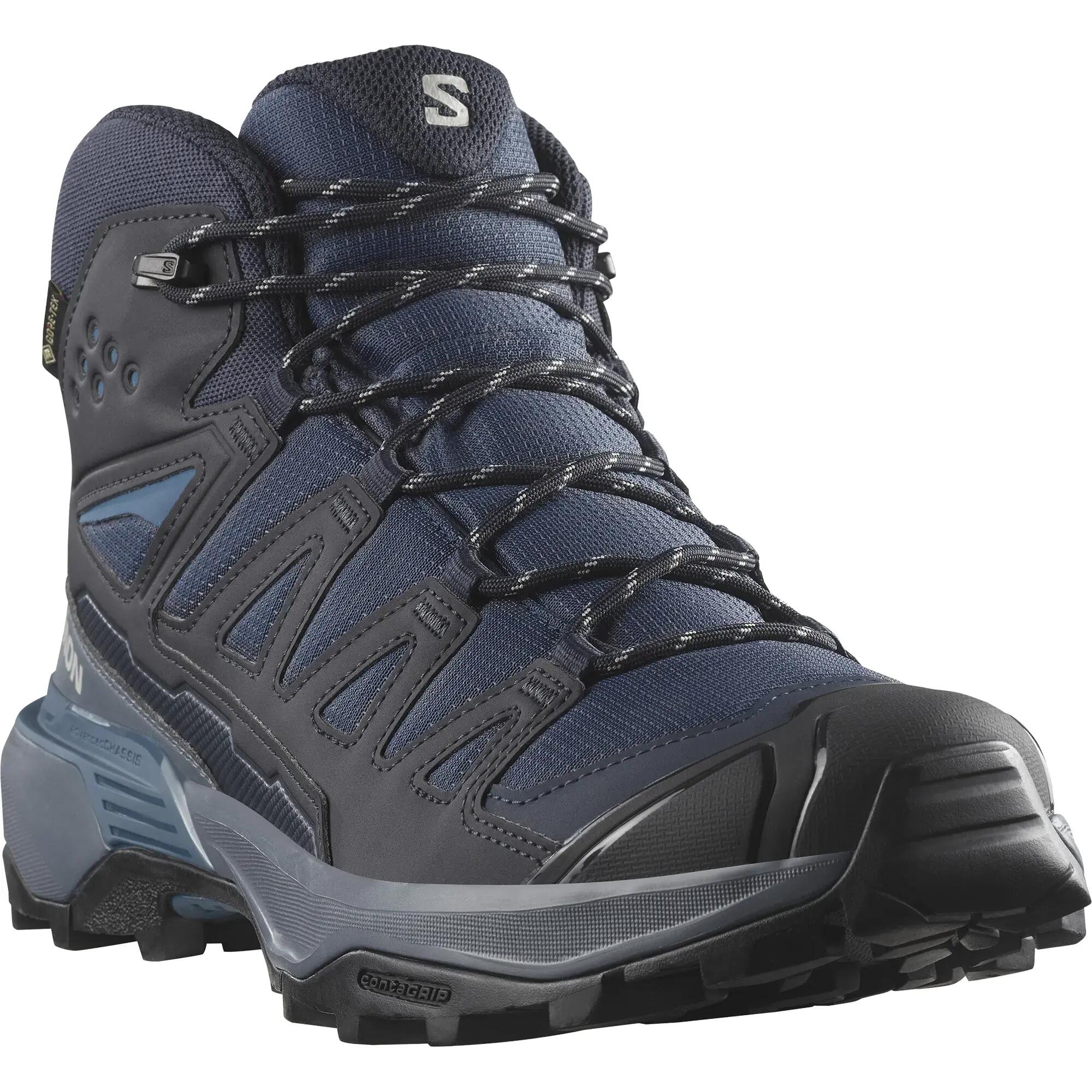 SALOMON X ULTRA 360 MID GORE-TEX AZUL HOMBRE 4/7