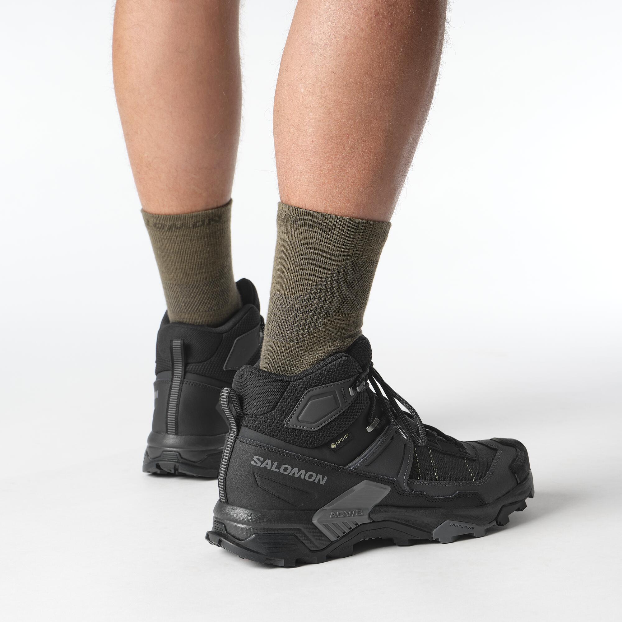 SALOMON X ULTRA 5 MID GORE-TEX NEGRO HOMBRE 8/8