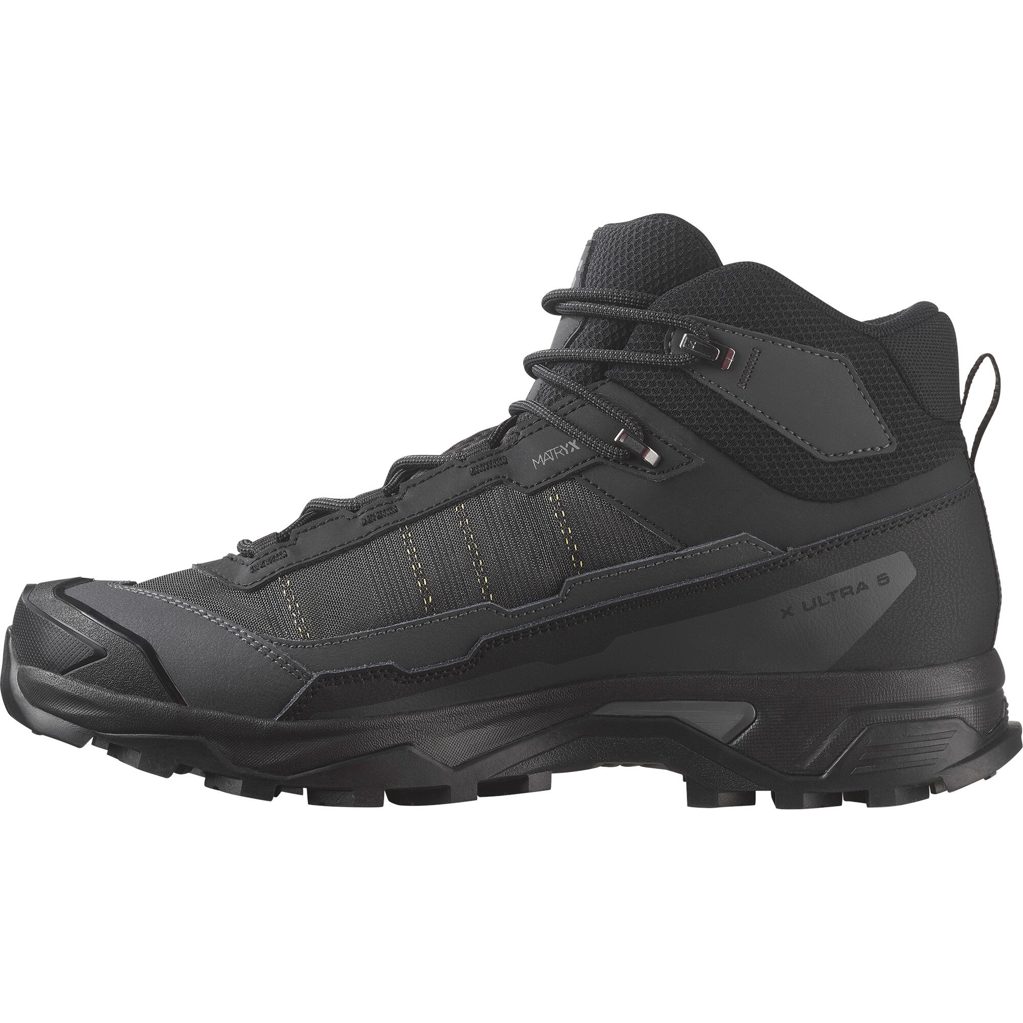 SALOMON X ULTRA 5 MID GORE-TEX NEGRO HOMBRE 4/8