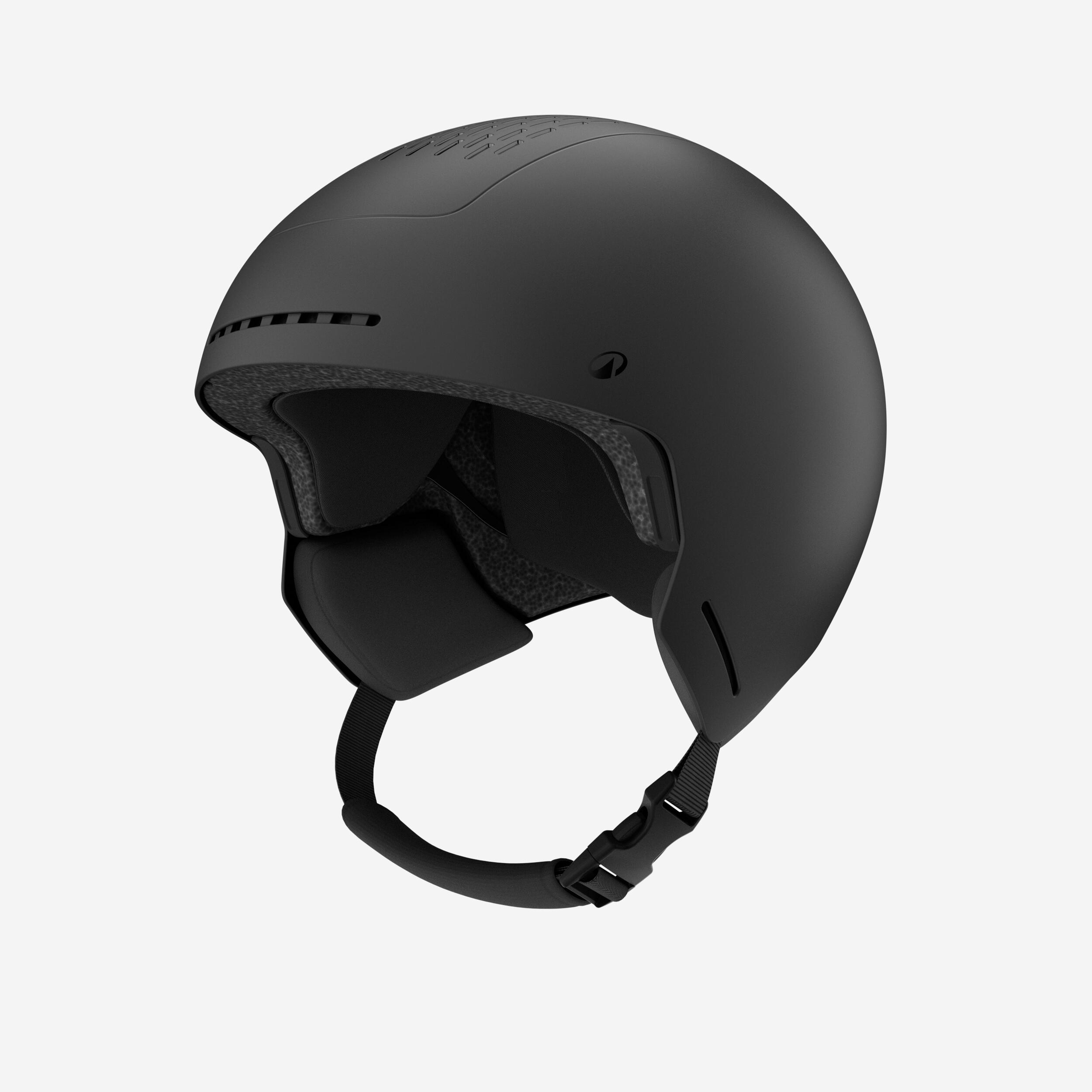 Casque de ski avec oreilles rigides, compatible VISOR + adulte, PST 500 Noir 2/14