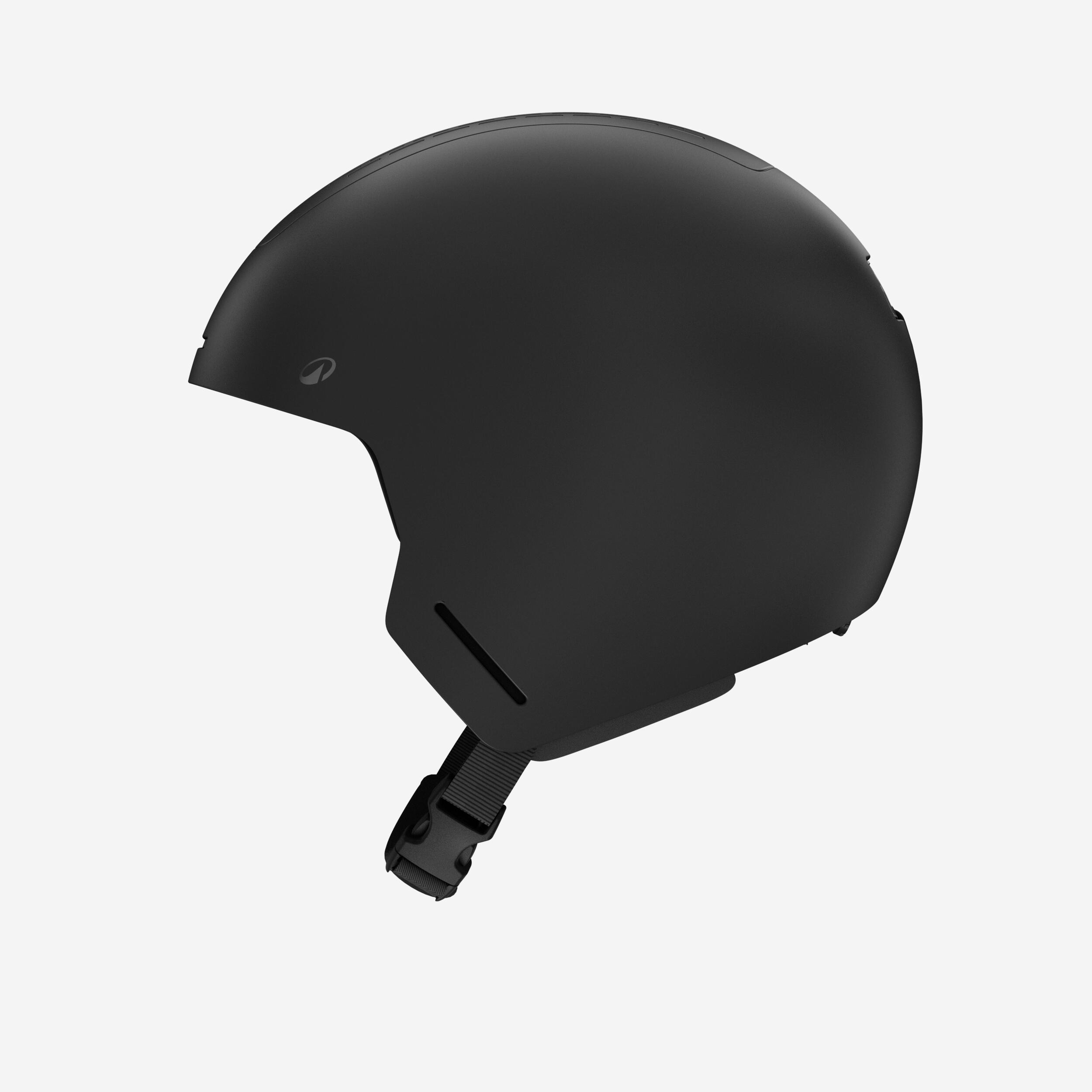 Casque de ski avec oreilles rigides, compatible VISOR + adulte, PST 500 Noir 2/6