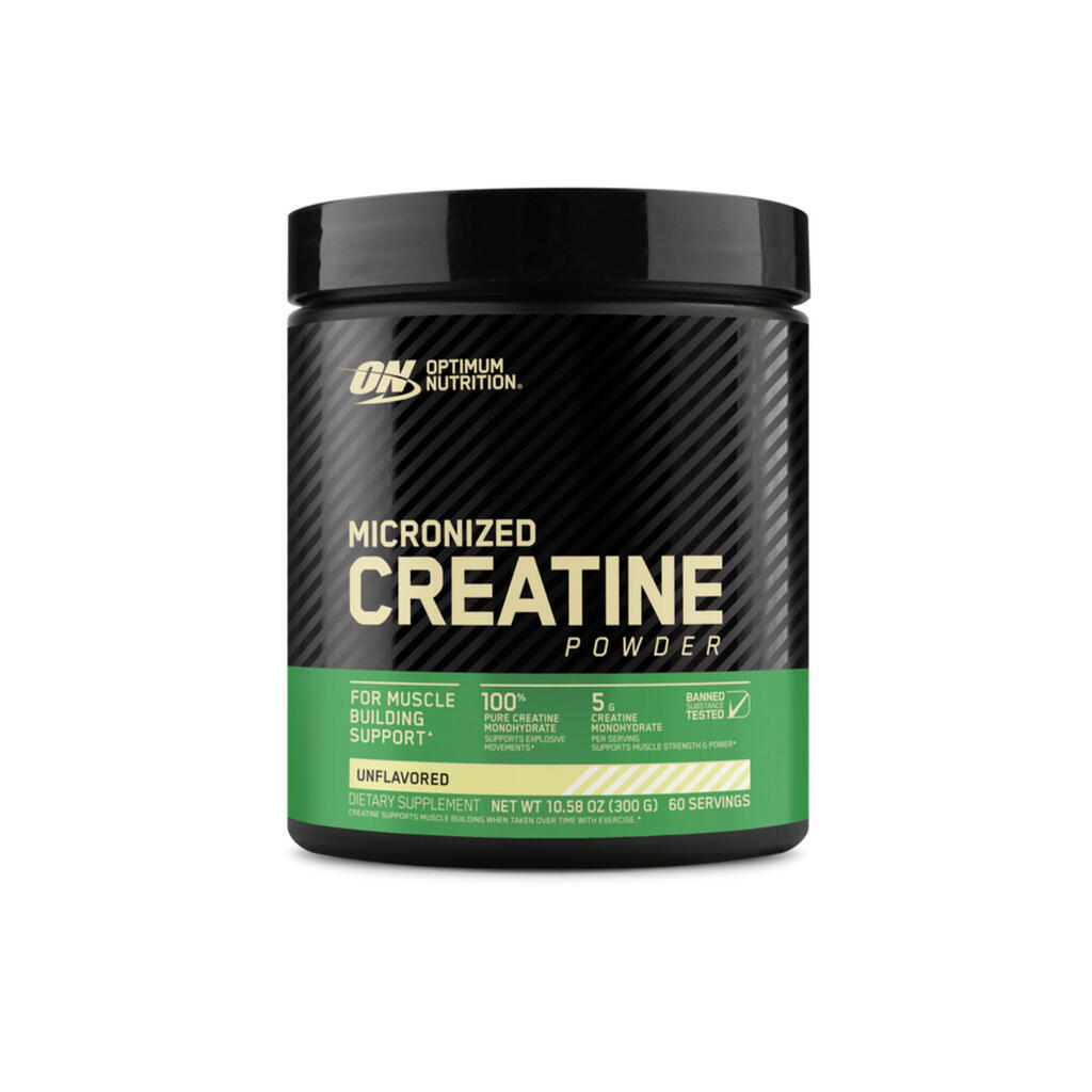 Creatina Micronizada ON, 300g, Sin Sabor