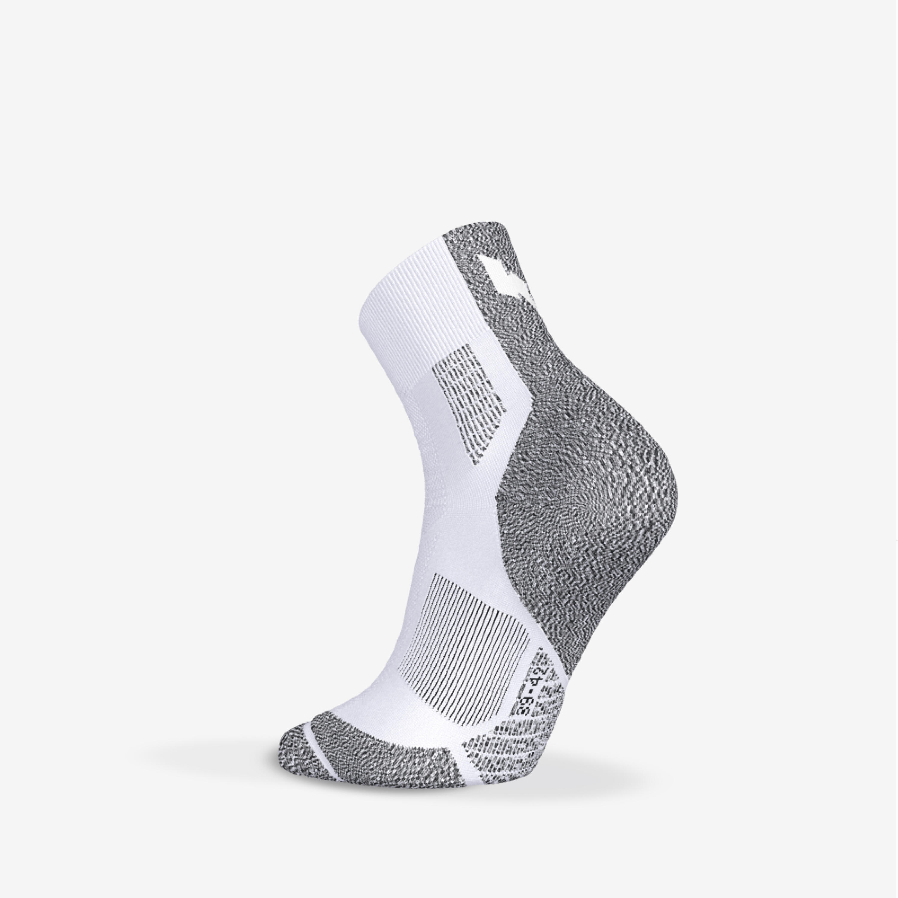 Calze running RUN 900 mid sottili bianche 12/31