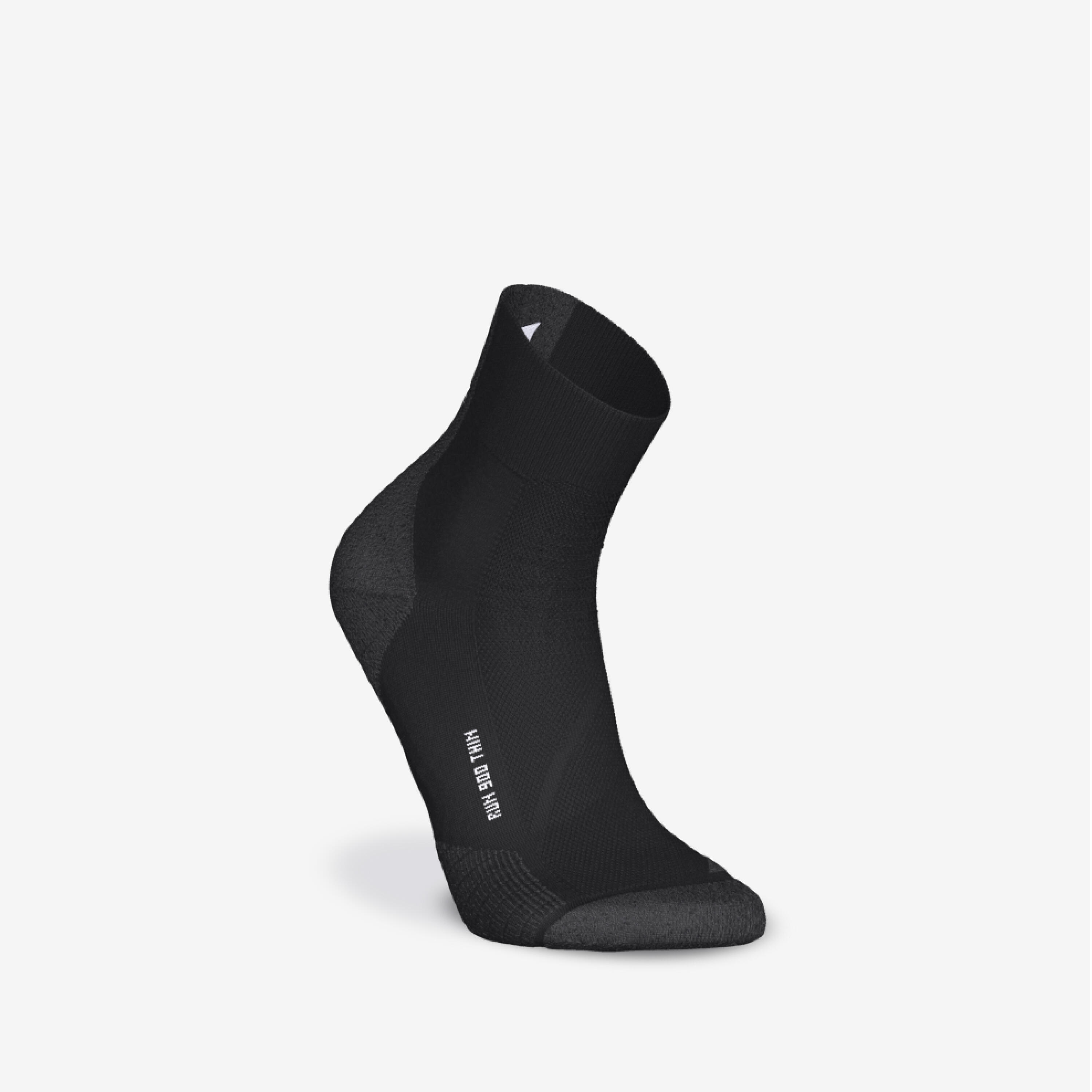 KIPRUN KIPRUN run900 Mid-Calf Thin Running Socks - Black