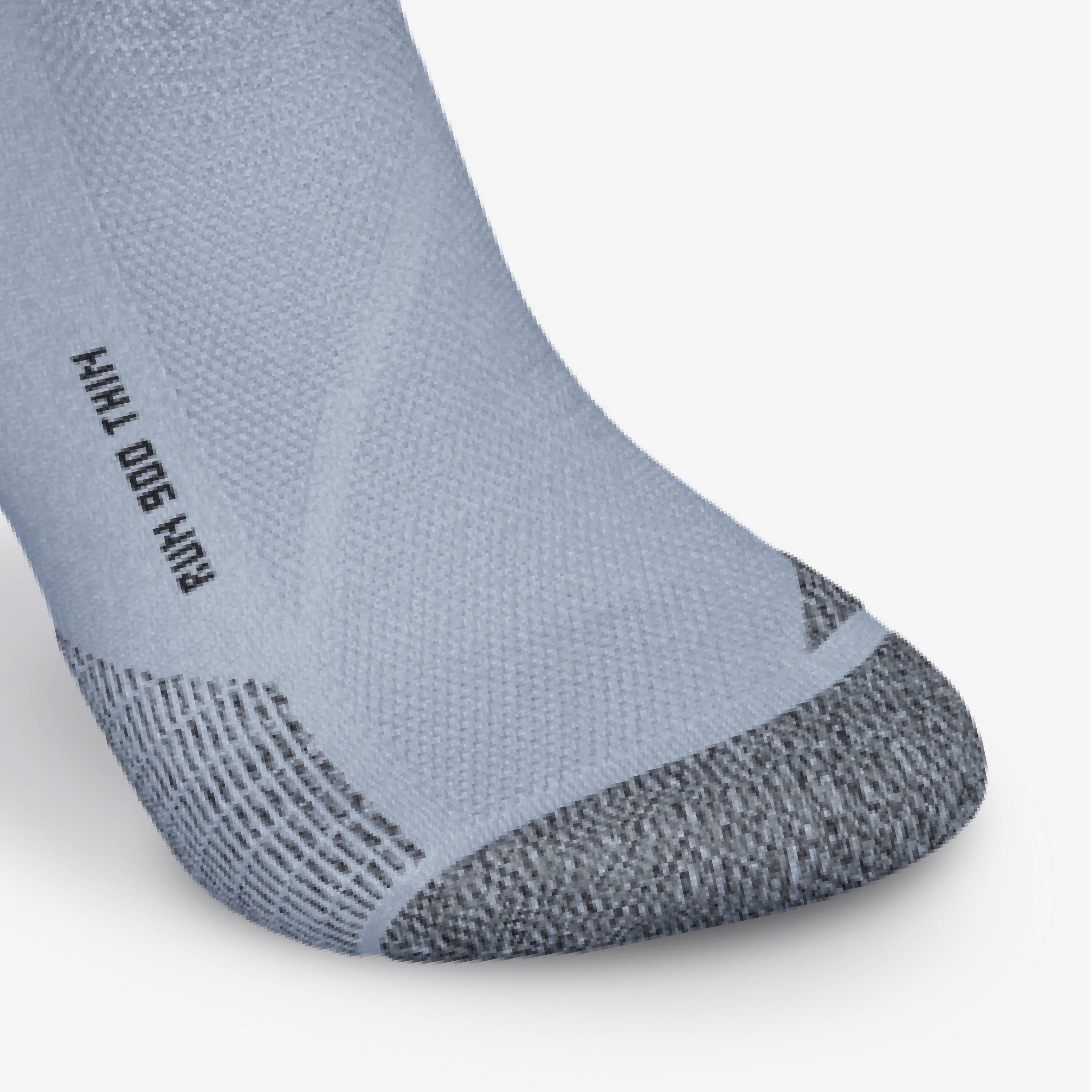 Mid fine running socks run900 - Blue -  4
