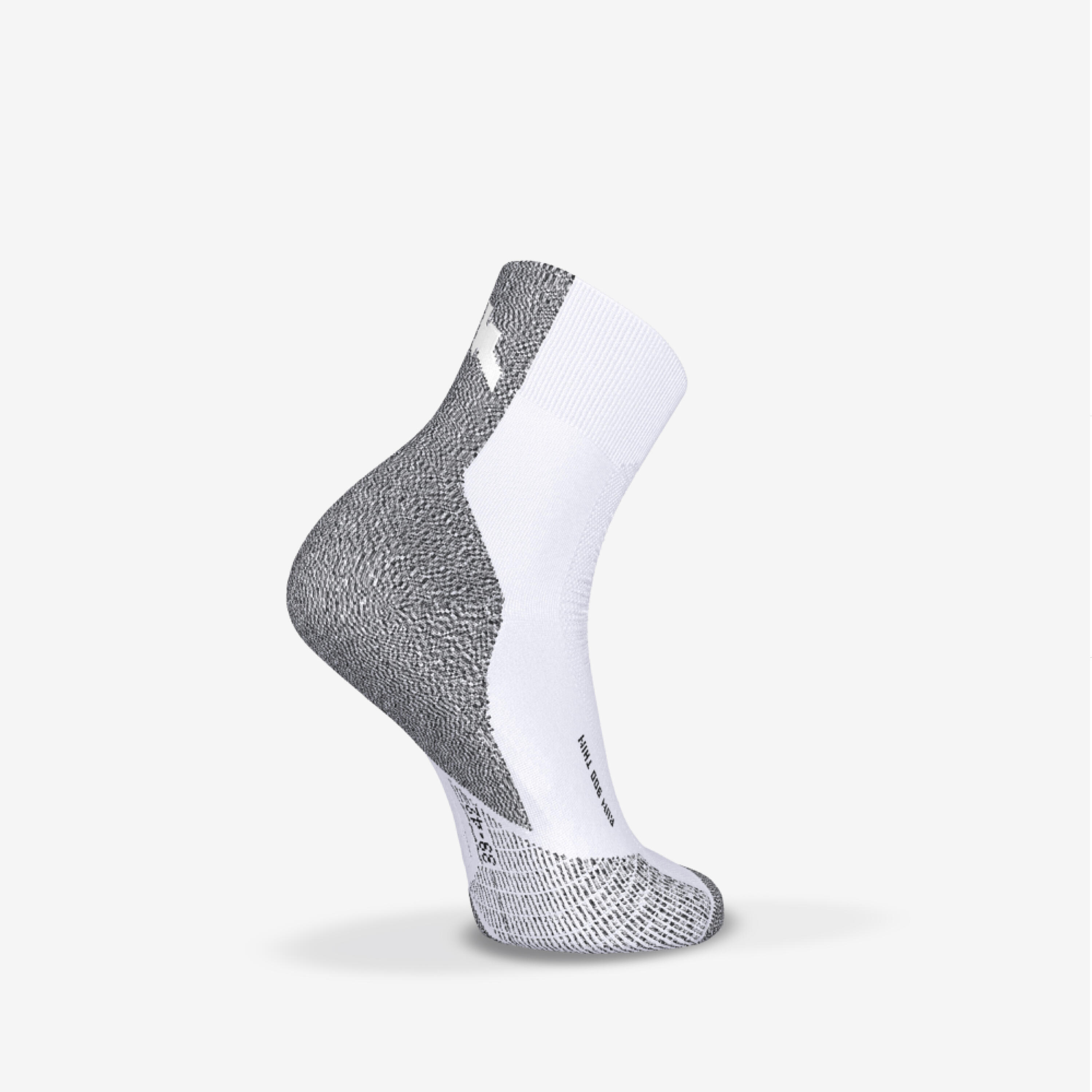 Calze running RUN 900 mid sottili bianche 13/31