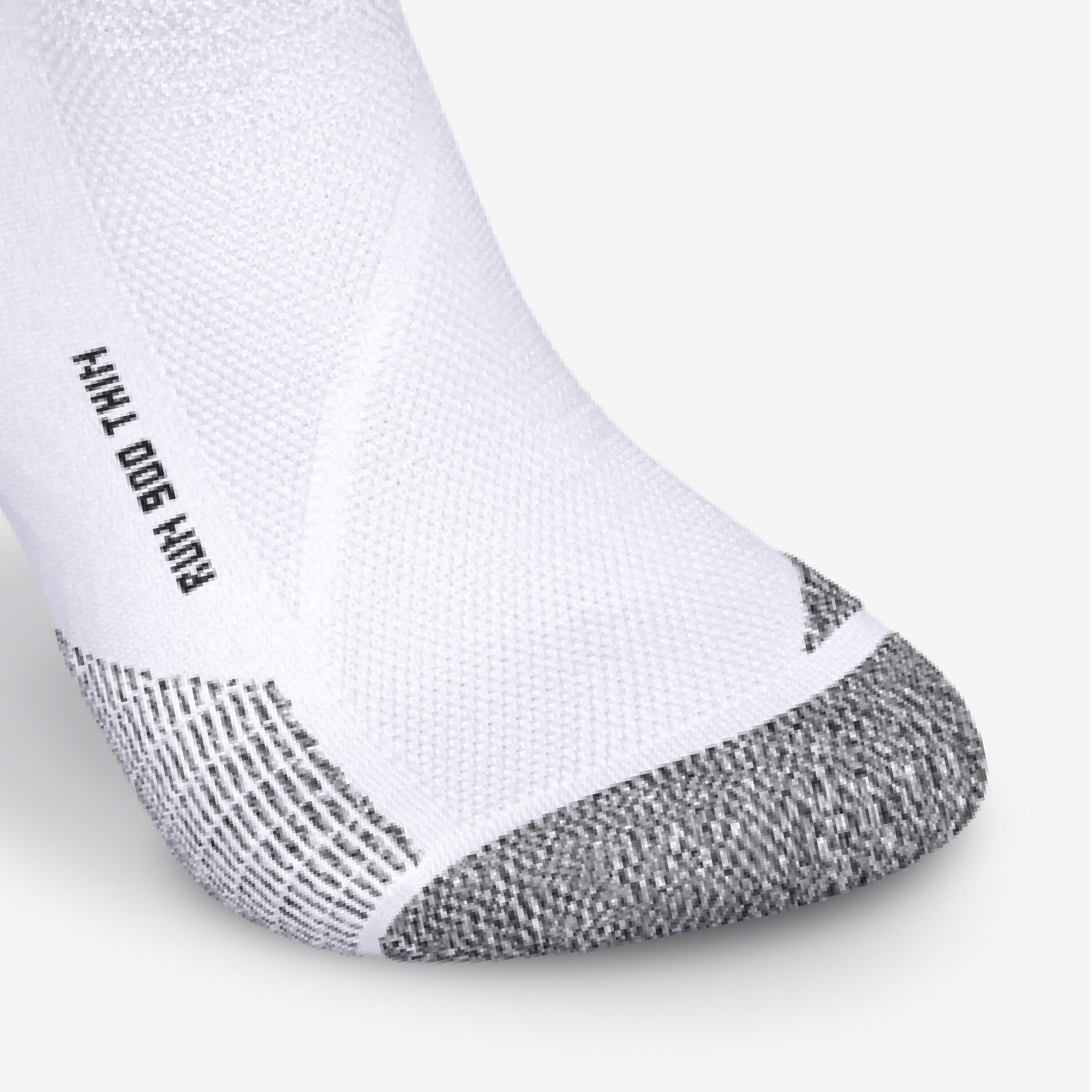 Calze running RUN 900 mid sottili bianche 11/31