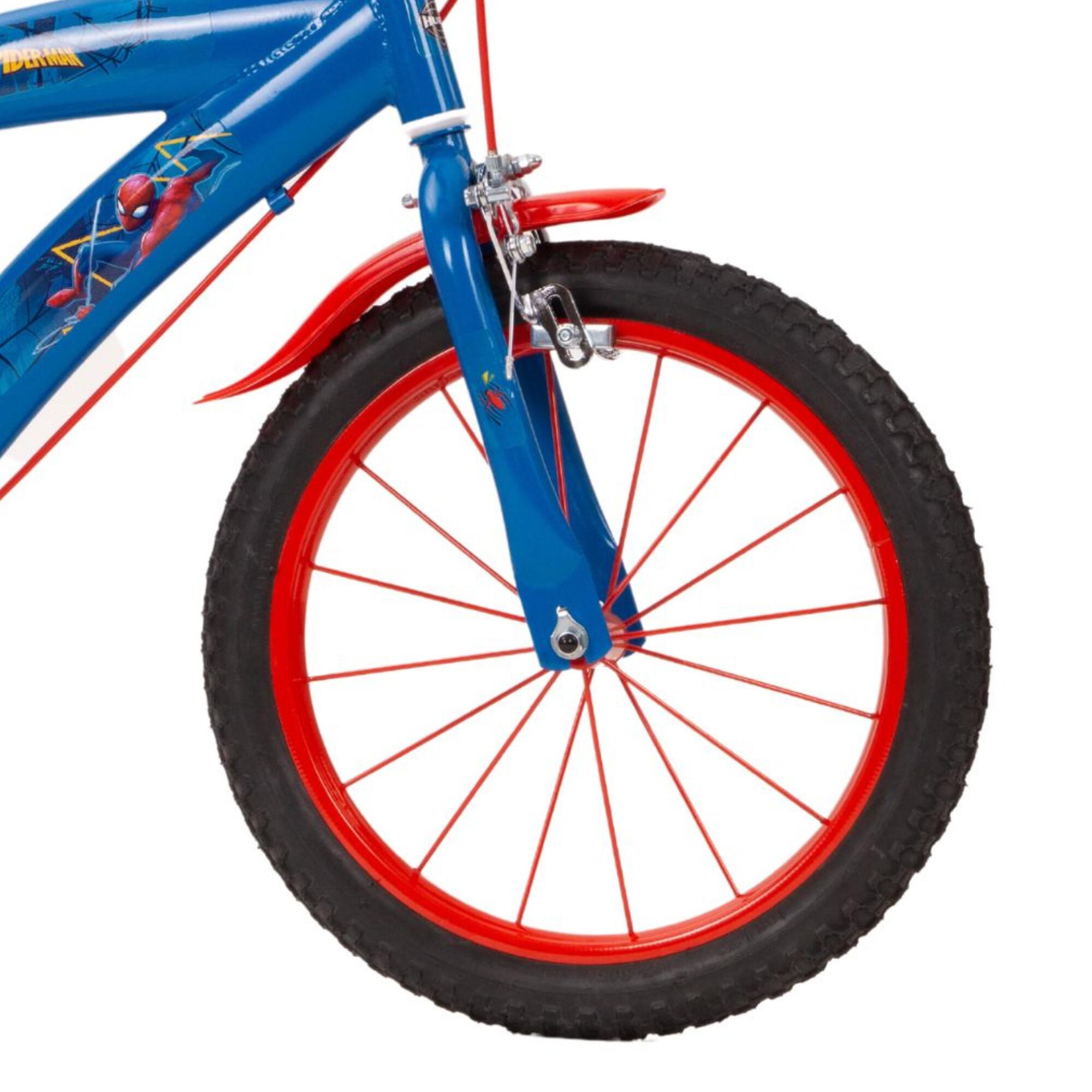 Bicicleta niños Spiderman 16 Pulgadas 4-6 Años 2/4