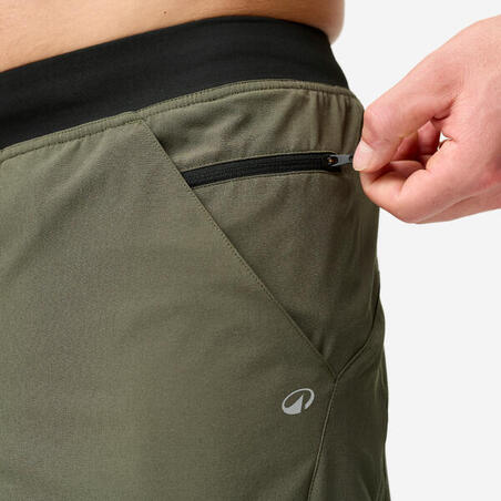 Шорти спортивні чоловічі для фітнесу 2-в-1