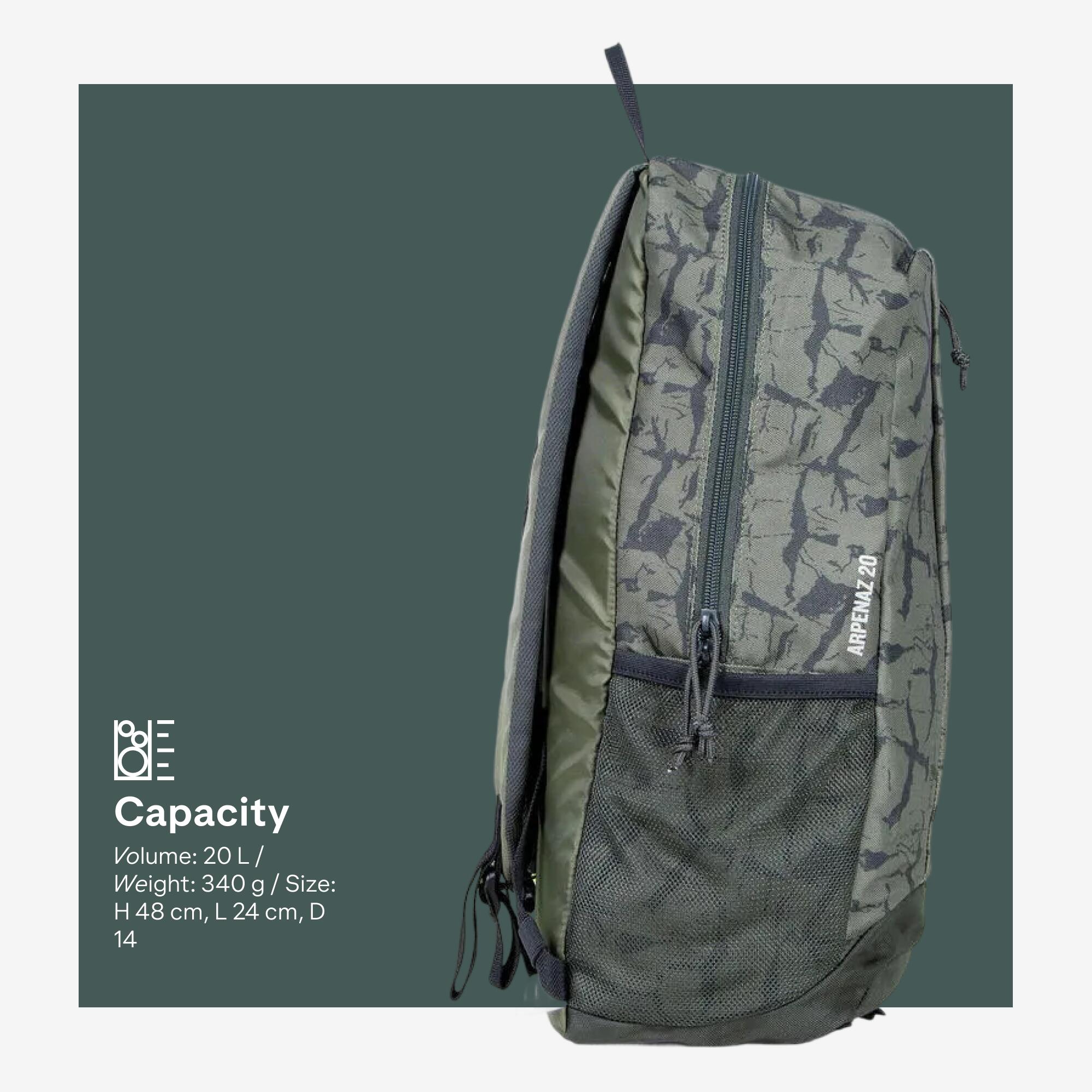 Hiking Backpack 20L - Green