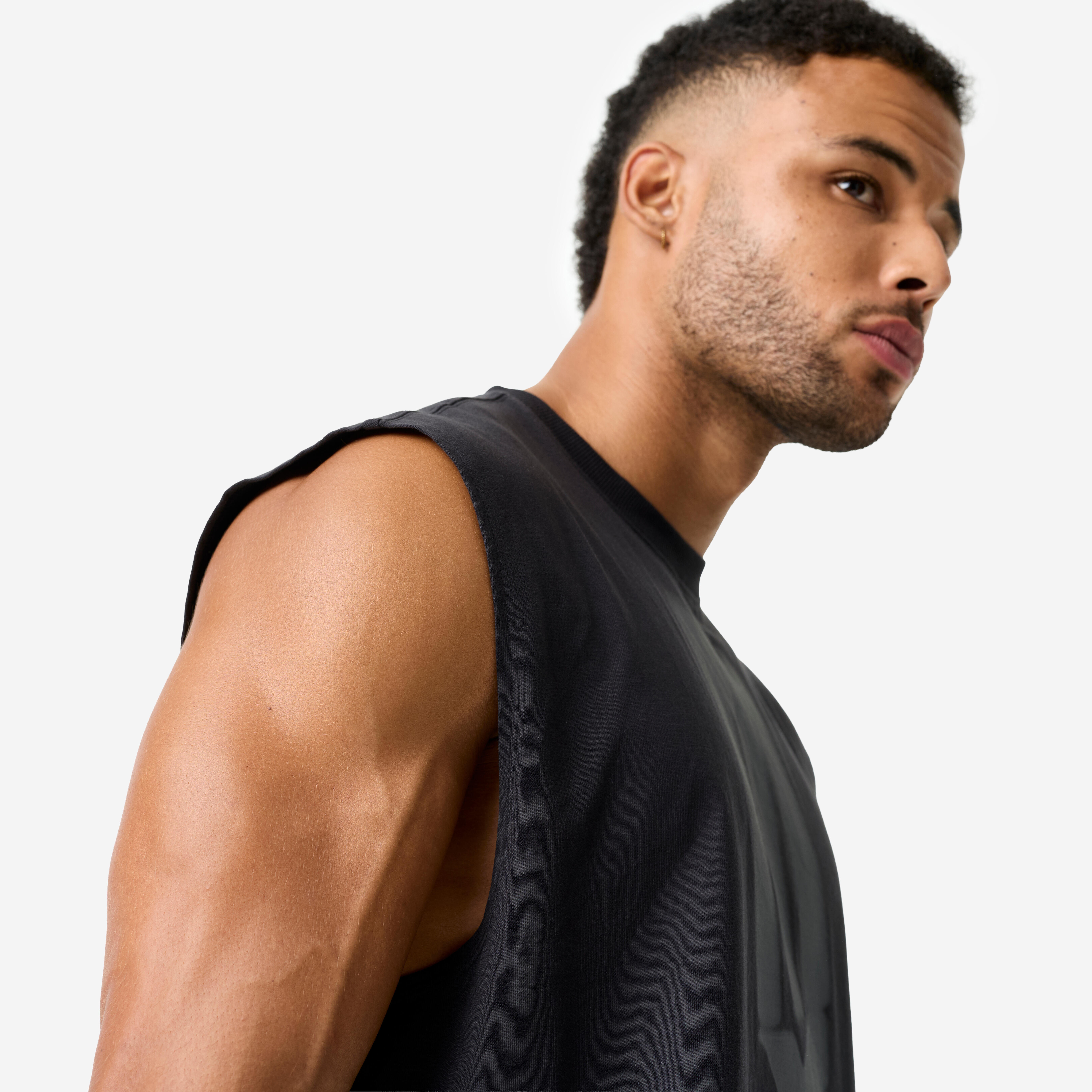 Men's Oversized Weight Training Tank Top - DOMYOS