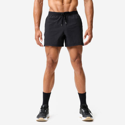 Short léger de bodybuilding, noir