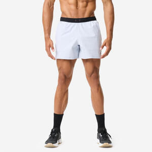 Pantalón Corto Bodybuilding Azul Claro Ligero