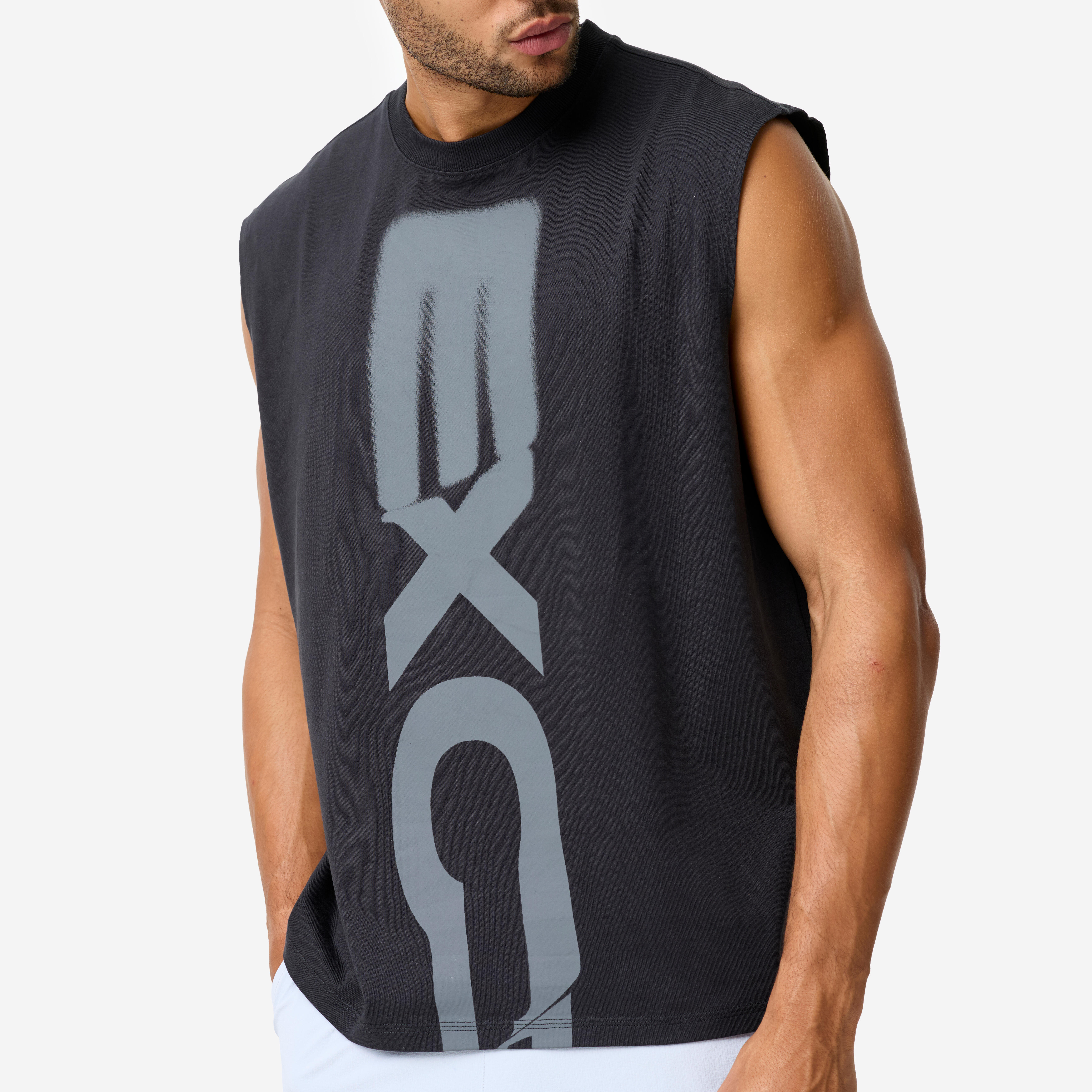 Men's Oversized Weight Training Tank Top - DOMYOS