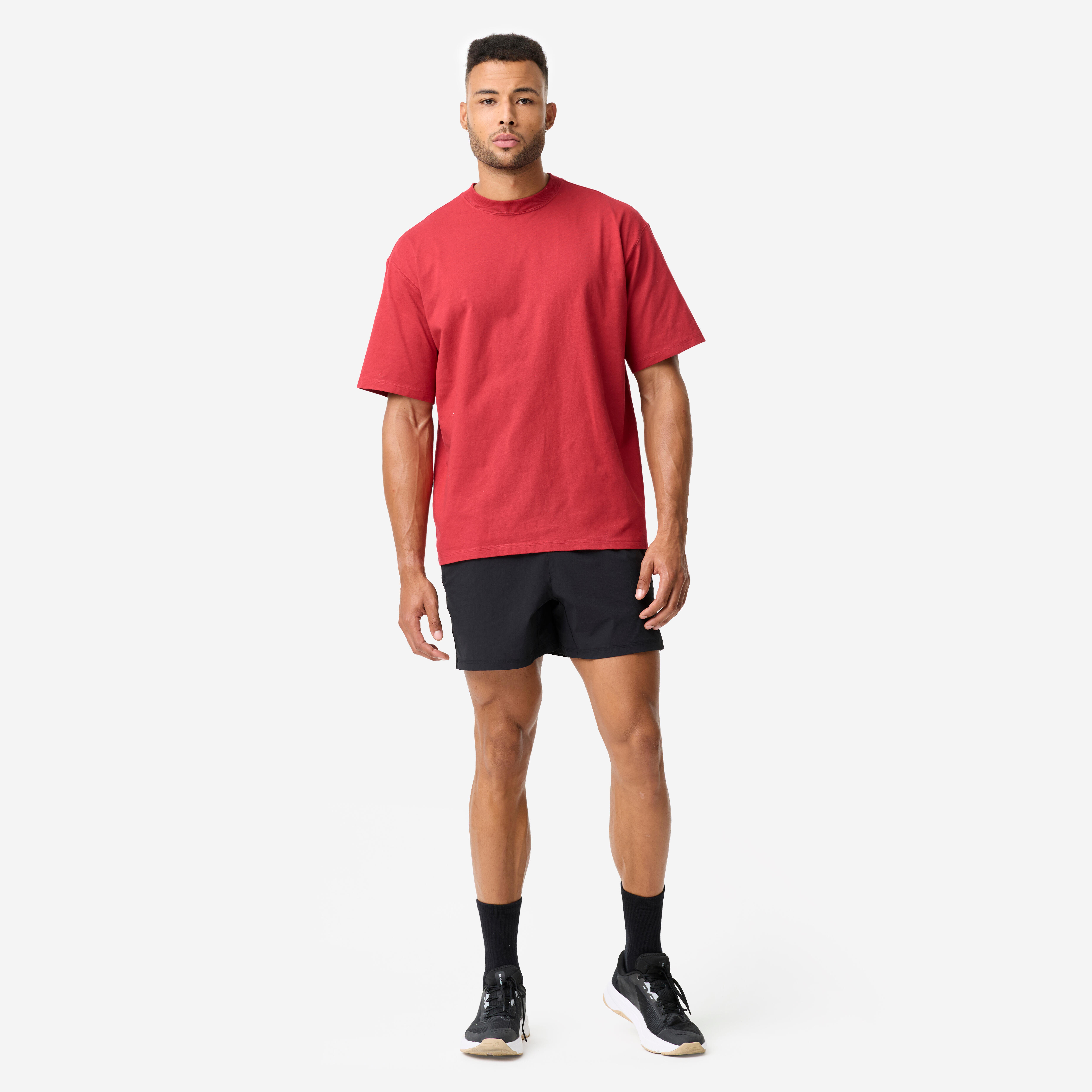 Men's Lightweight Bodybuilding Shorts - DOMYOS